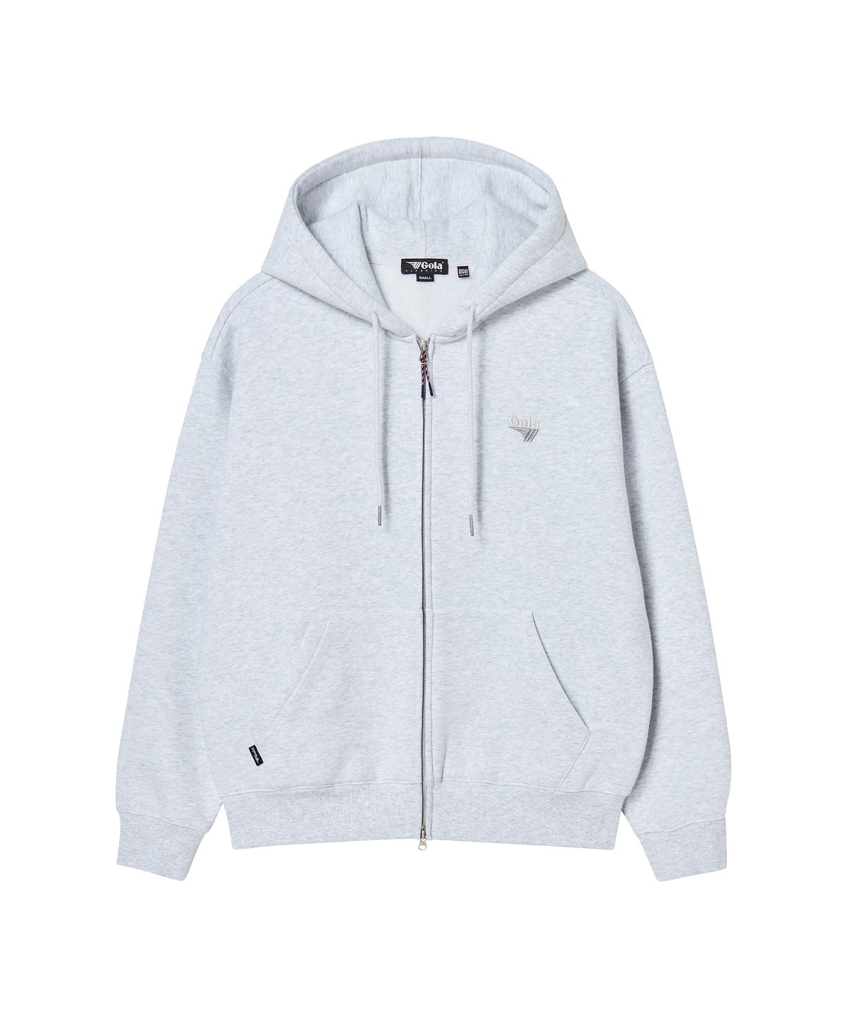 골라(GOLA) SWEAT ZIP HOODIE [LIGHT GRAY]