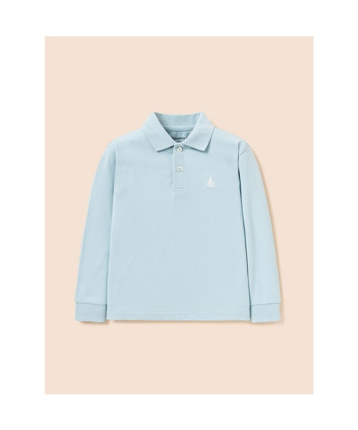 빈폴 키즈(BEANPOLE KIDS) [Essential] 피케 칼라 긴팔 티셔츠  라이트 그린 (BI5841UE3L)