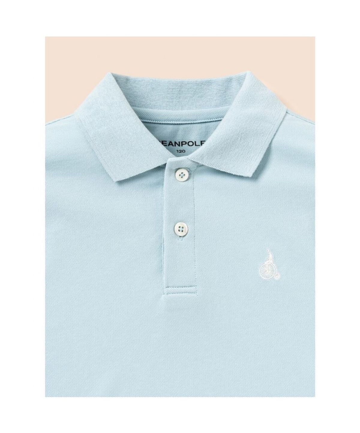 빈폴 키즈(BEANPOLE KIDS) [Essential] 피케 칼라 긴팔 티셔츠  라이트 그린 (BI5841UE3L)