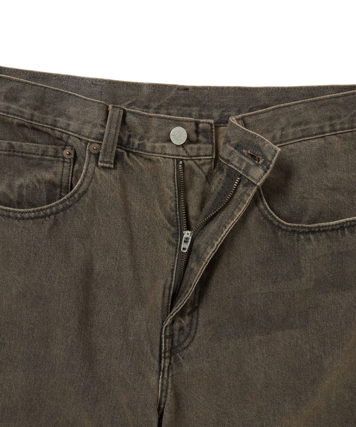 디스이즈네버댓(THISISNEVERTHAT) Regular Jeans Brown