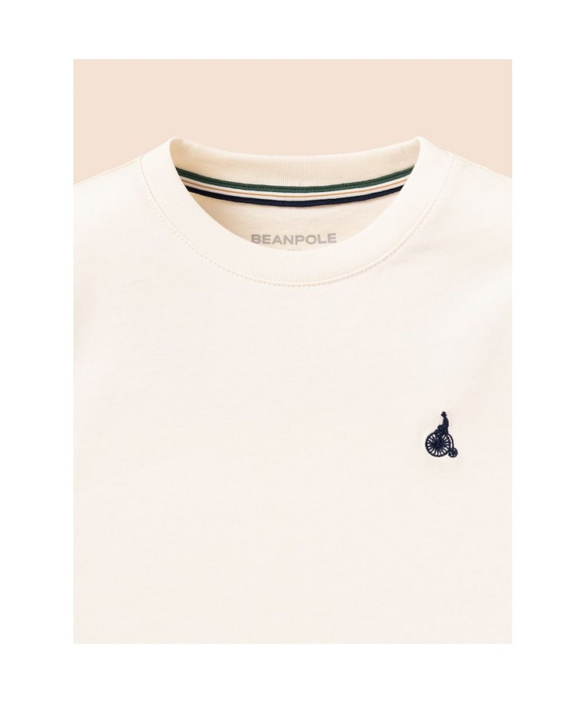빈폴 키즈(BEANPOLE KIDS) [Essential] 수피마 베이직 긴소매 티셔츠  아이보리 (BI5841UE10) (BI5841UE10)