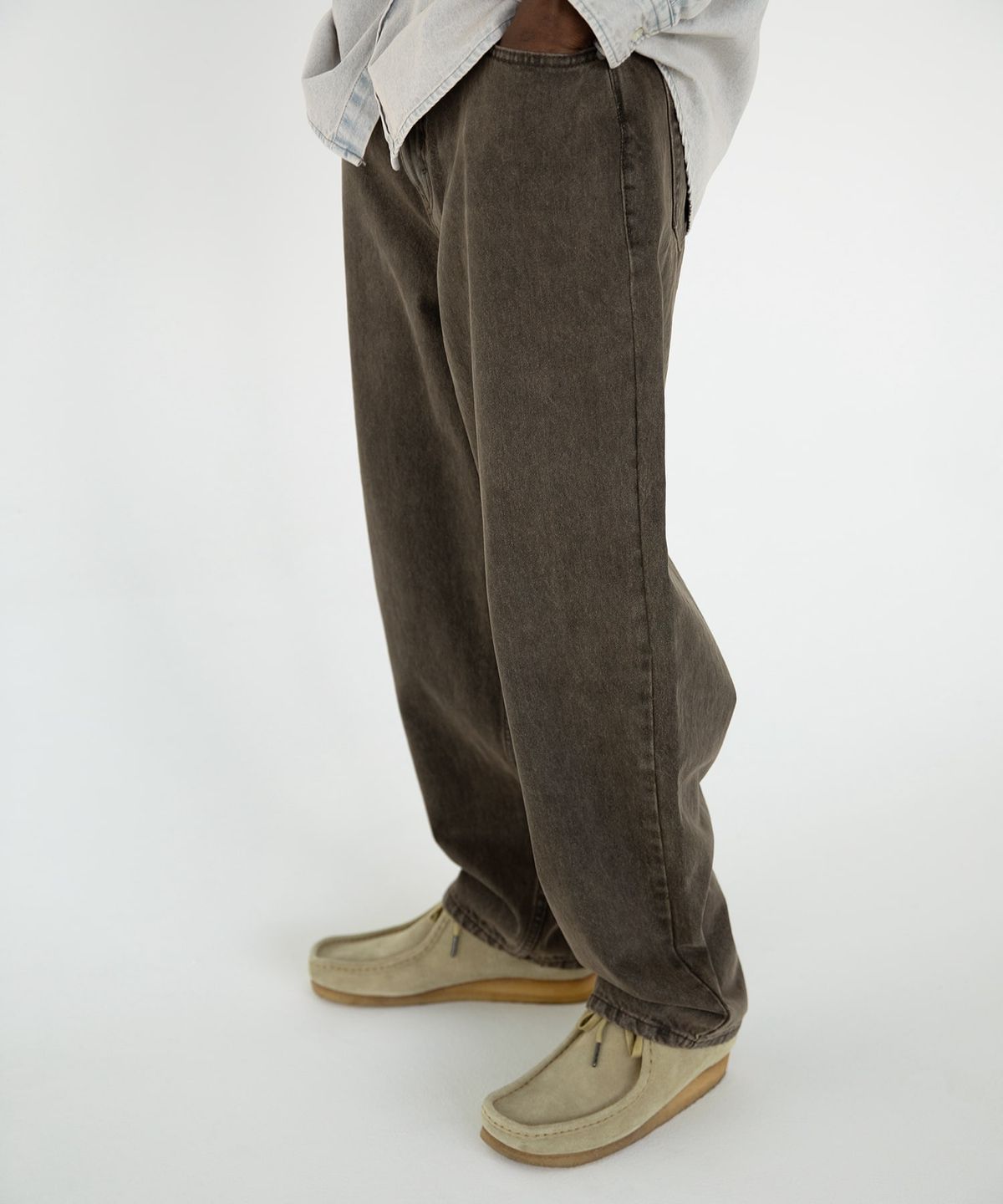 디스이즈네버댓(THISISNEVERTHAT) Relaxed Jeans Brown