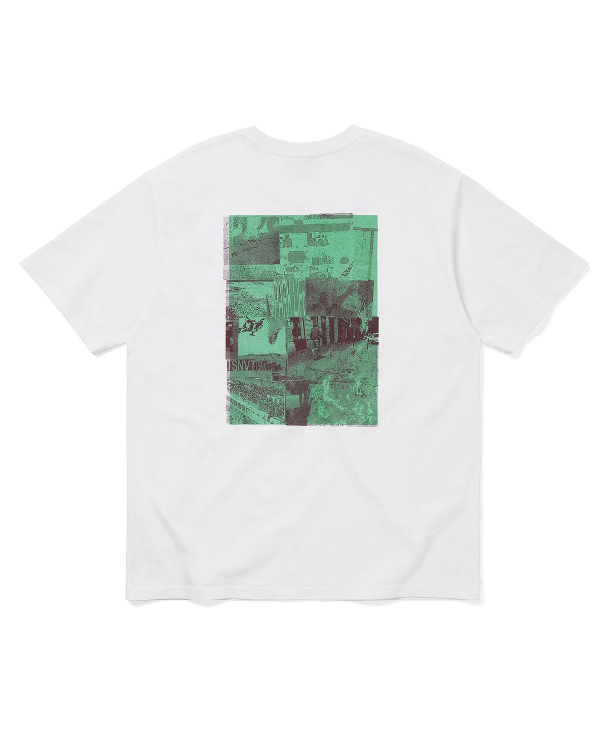 디스이즈네버댓(THISISNEVERTHAT) TSNVT Collage Tee White
