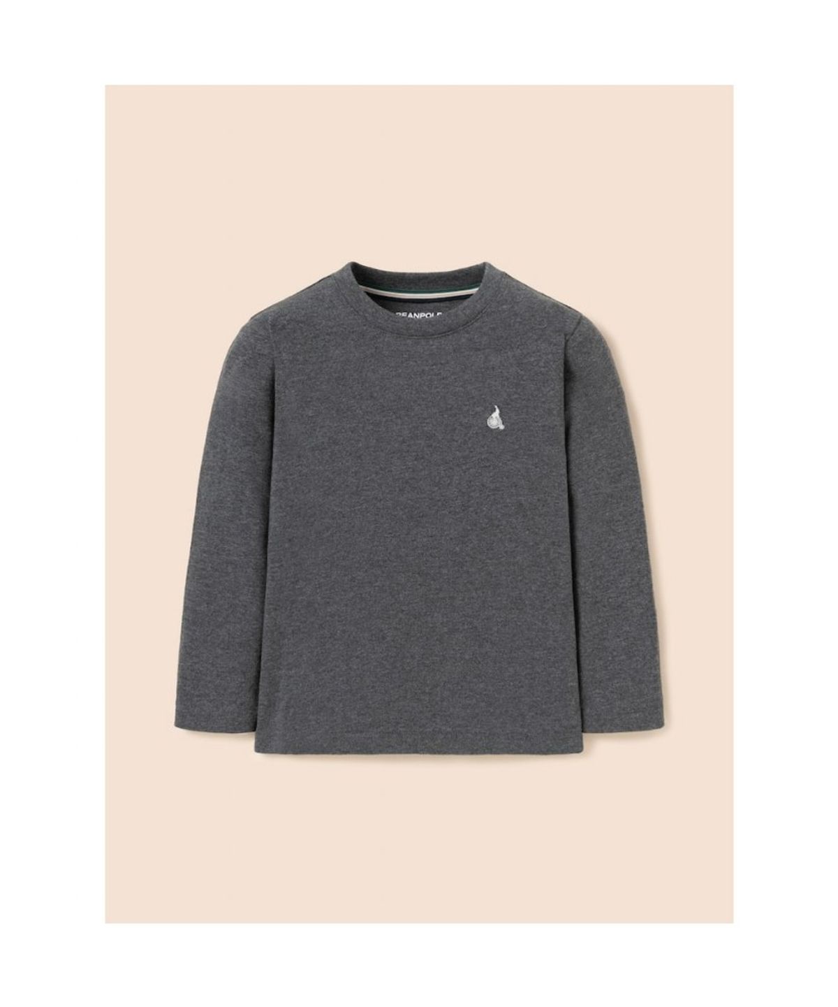 빈폴 키즈(BEANPOLE KIDS) [Essential] 수피마 베이직 긴소매 티셔츠  애쉬 (BI5841UE14) (BI5841UE14) (BI5841UE14) (BI5841UE14)