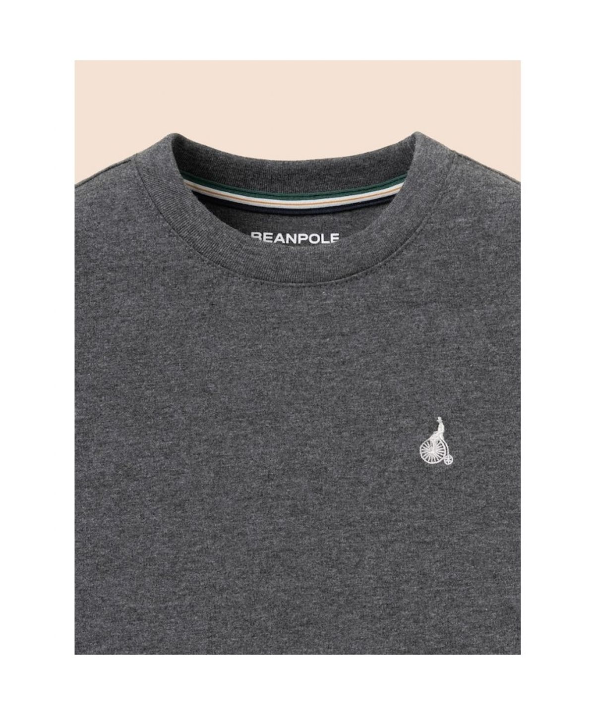 빈폴 키즈(BEANPOLE KIDS) [Essential] 수피마 베이직 긴소매 티셔츠  애쉬 (BI5841UE14) (BI5841UE14) (BI5841UE14) (BI5841UE14)