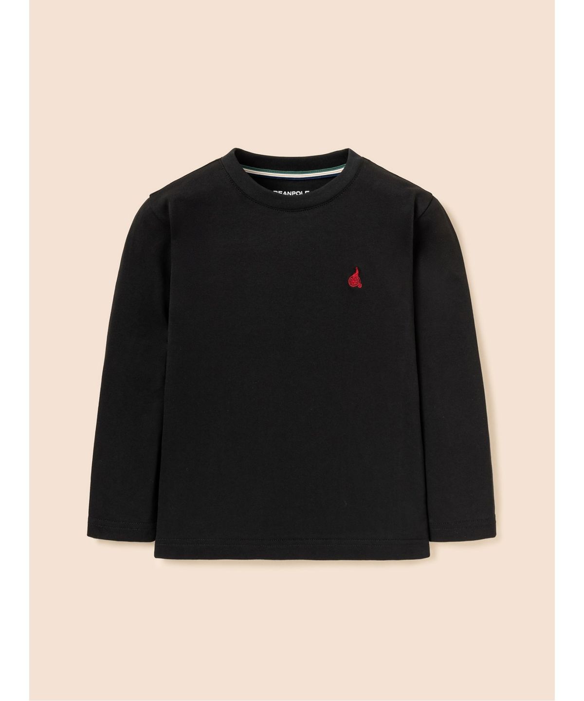빈폴 키즈(BEANPOLE KIDS) [Essential] 수피마 베이직 긴소매 티셔츠  블랙 (BI5841UE15) (BI5841UE15) (BI5841UE15)