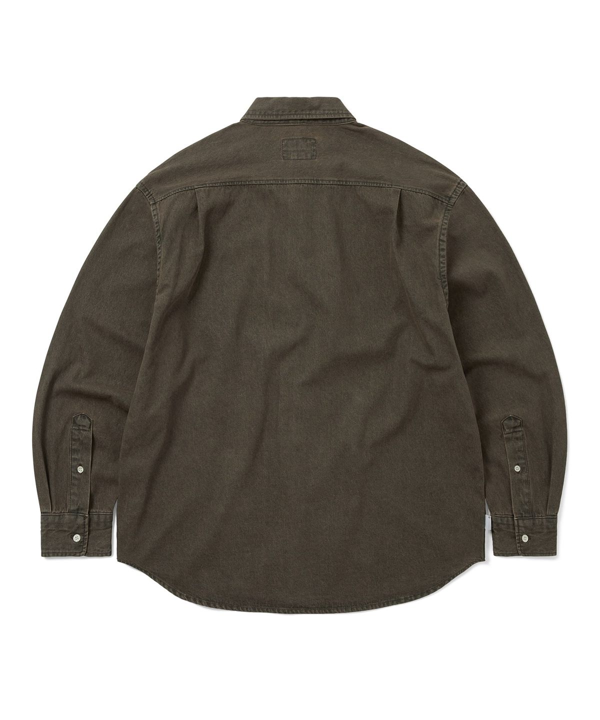 디스이즈네버댓(THISISNEVERTHAT) Washed Denim Shirt Brown