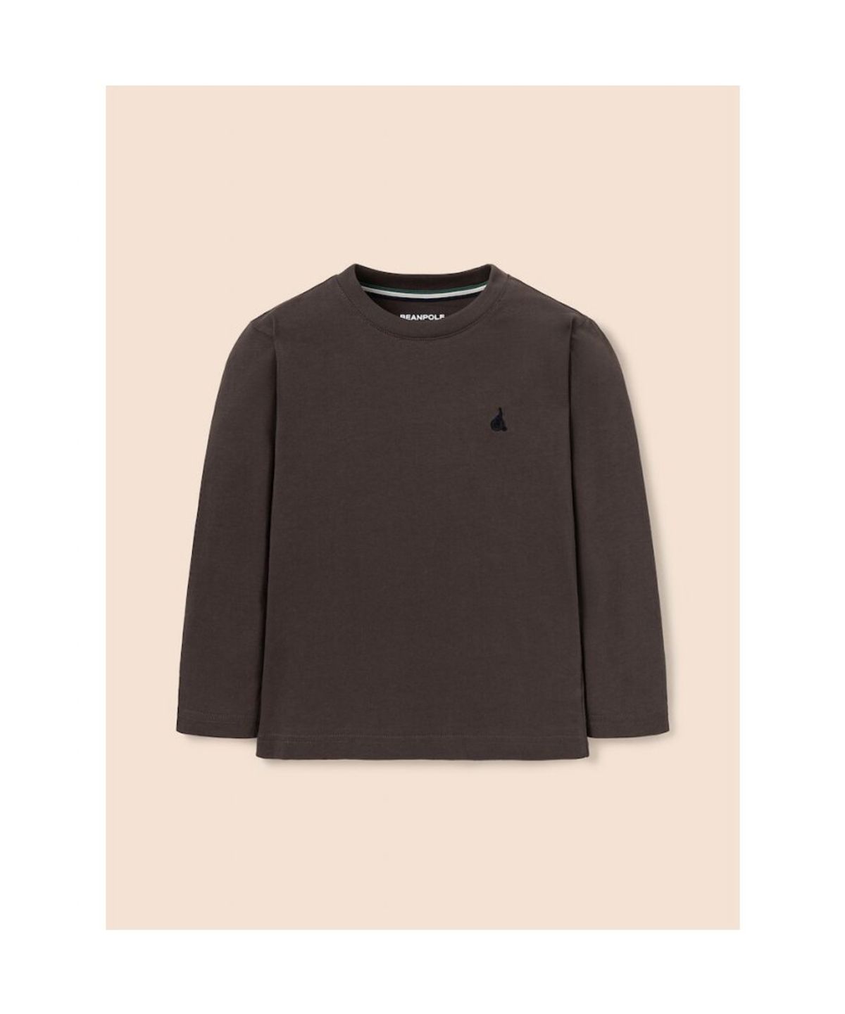 빈폴 키즈(BEANPOLE KIDS) [Essential] 수피마 베이직 긴소매 티셔츠  브라운 (BI5841UE1D) (BI5841UE1D) (BI5841UE1D)
