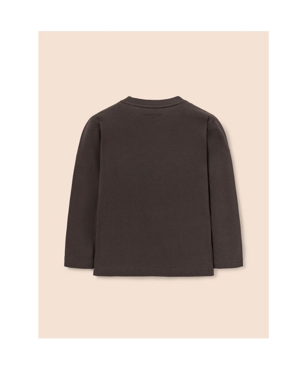 빈폴 키즈(BEANPOLE KIDS) [Essential] 수피마 베이직 긴소매 티셔츠  브라운 (BI5841UE1D) (BI5841UE1D) (BI5841UE1D)