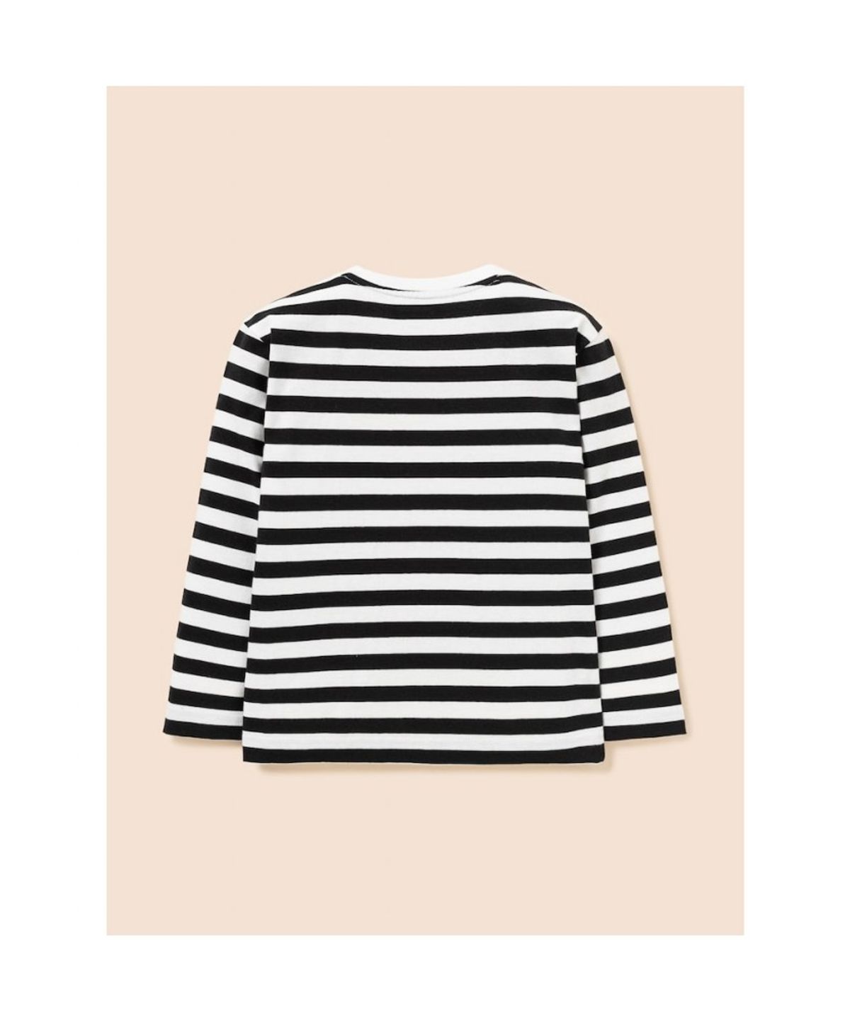 빈폴 키즈(BEANPOLE KIDS) [Essential] 스트라이프 긴소매 티셔츠  블랙 (BI5841UE25) (BI5841UE25) (BI5841UE25)