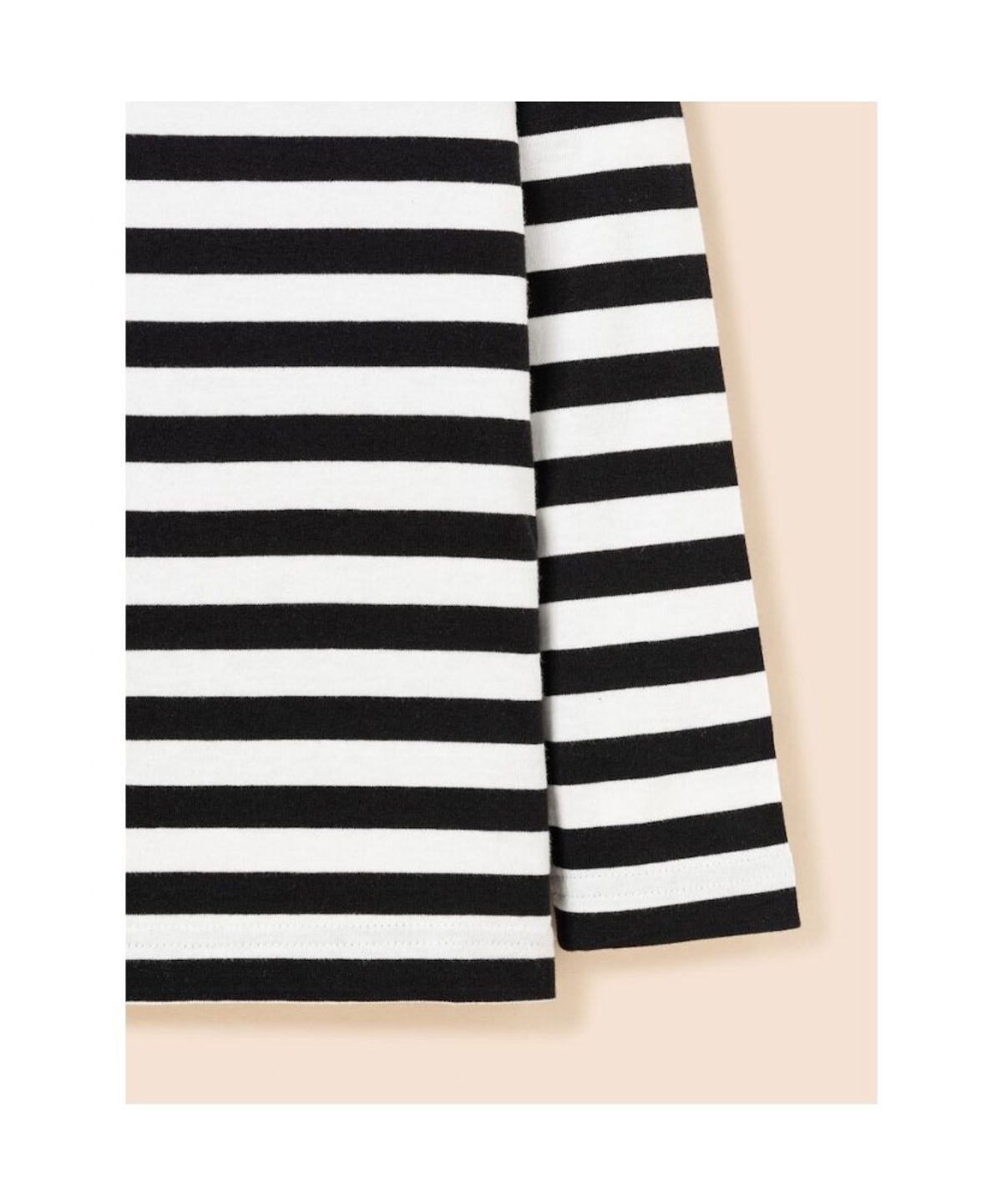 빈폴 키즈(BEANPOLE KIDS) [Essential] 스트라이프 긴소매 티셔츠  블랙 (BI5841UE25) (BI5841UE25) (BI5841UE25)