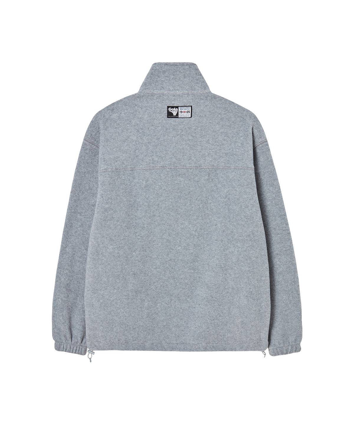 골라(GOLA) FLEECE FULL ZIP JACKET [MELANGE GRAY]