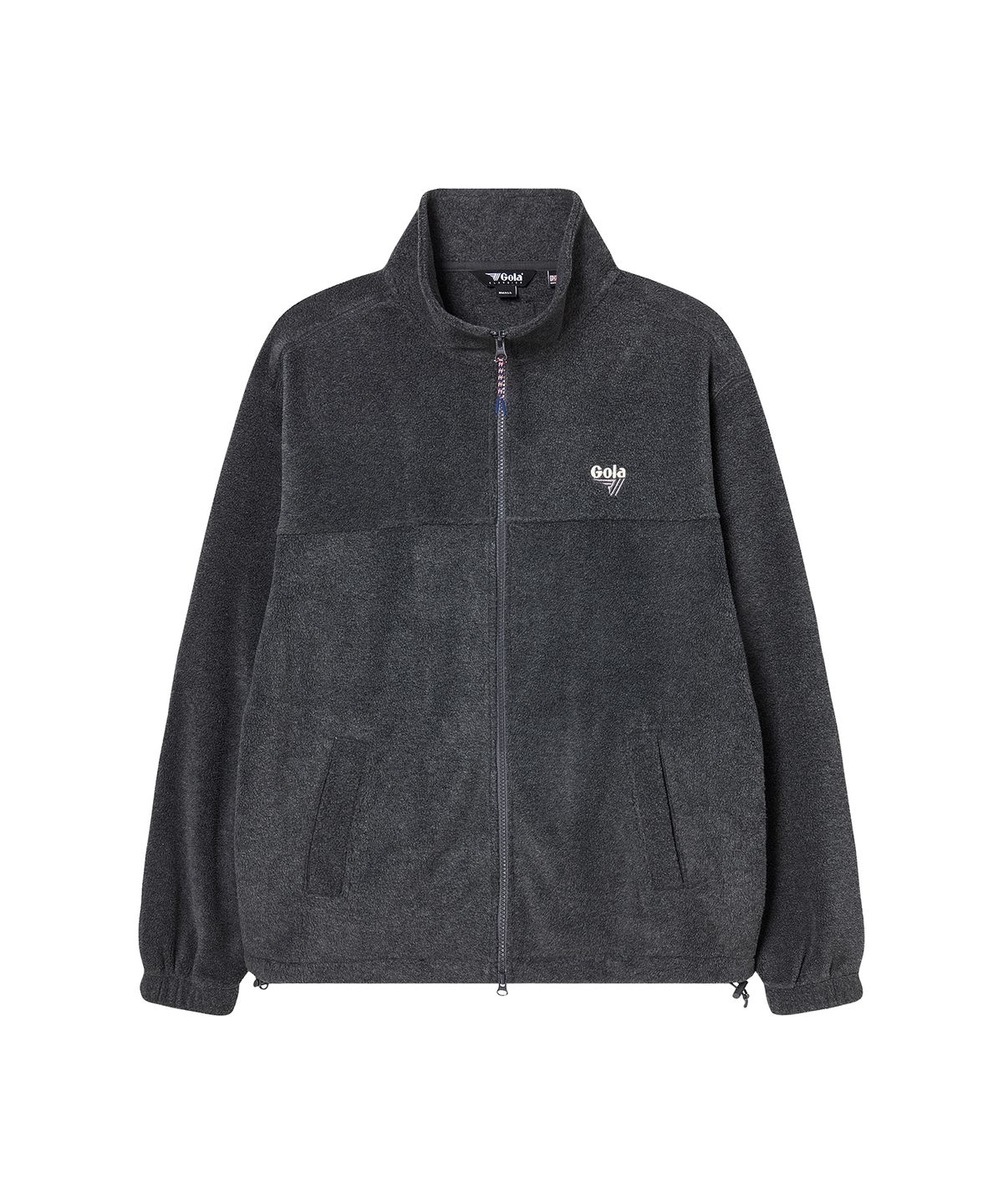 골라(GOLA) FLEECE FULL ZIP JACKET [CHARCOAL]
