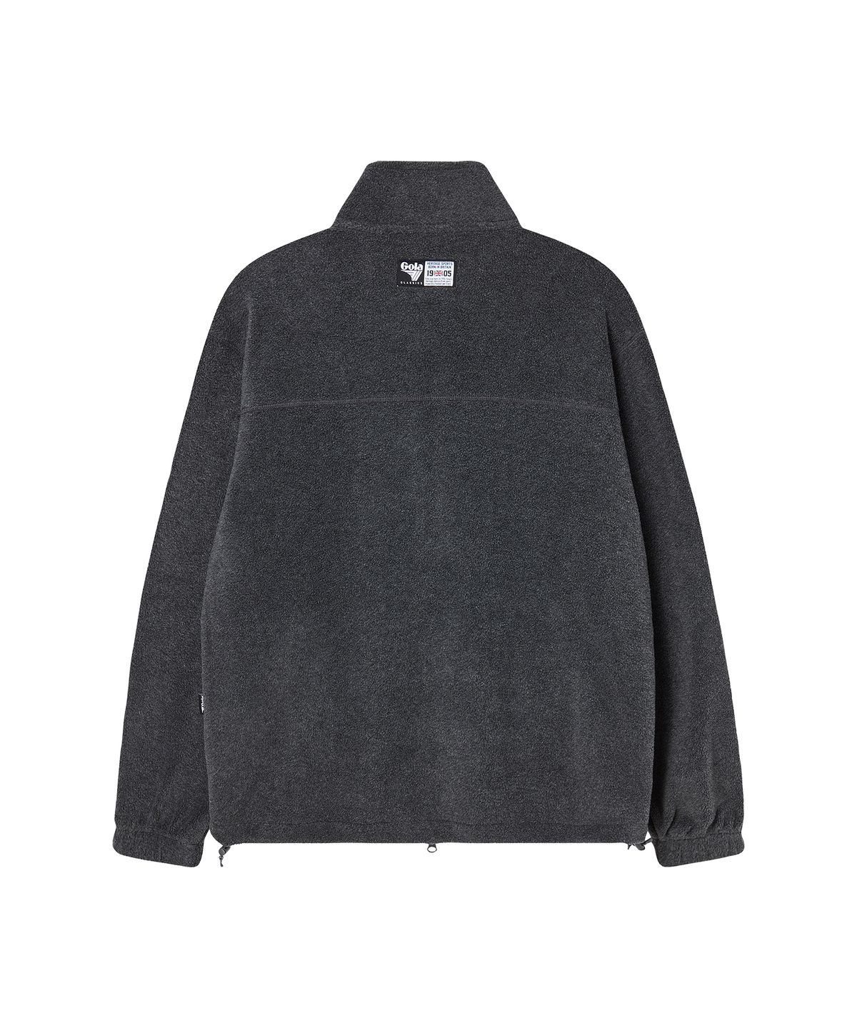 골라(GOLA) FLEECE FULL ZIP JACKET [CHARCOAL]