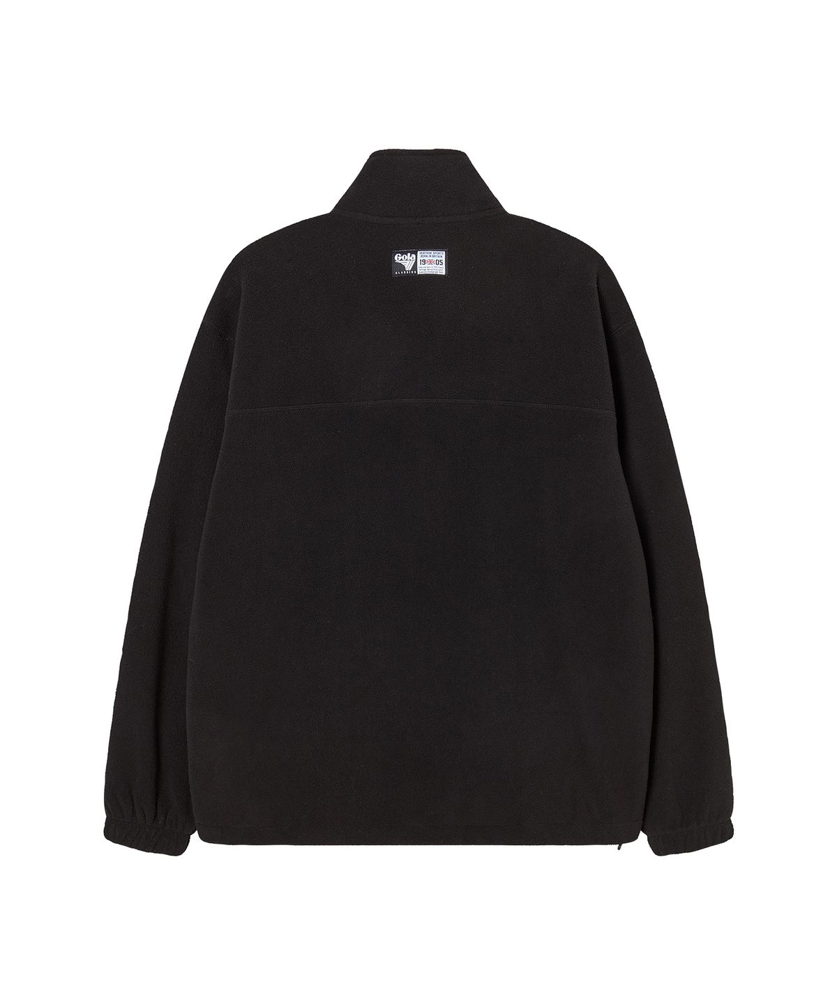 골라(GOLA) FLEECE FULL ZIP JACKET [BLACK]