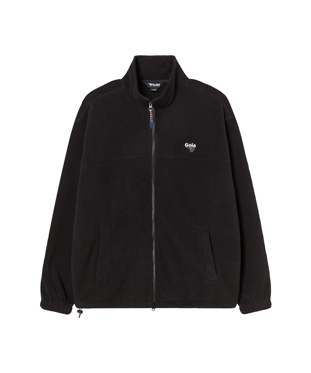 골라(GOLA) FLEECE FULL ZIP JACKET [BLACK]