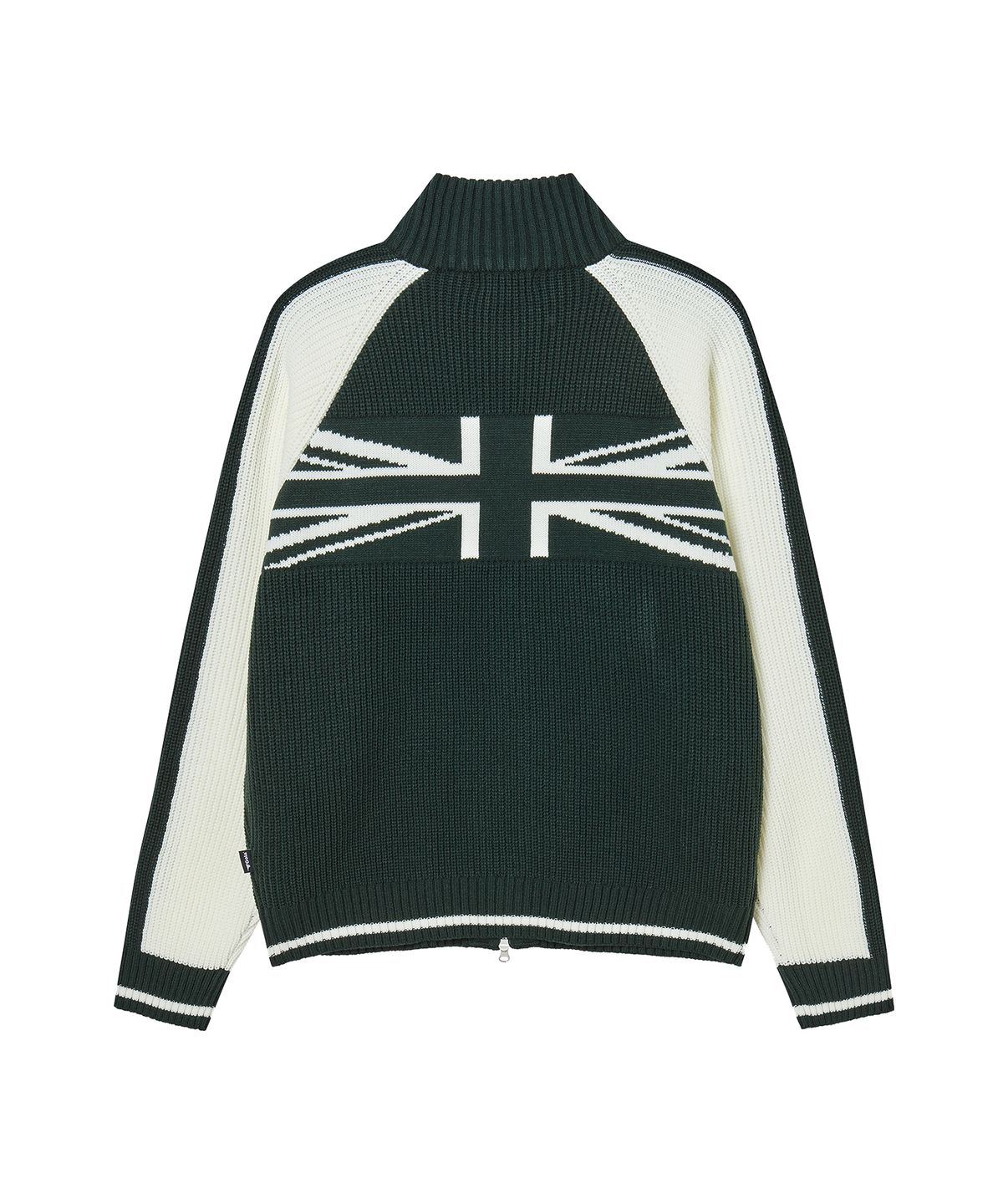 골라(GOLA) UNION JACK KNIT ZIP-UP [GREEN]