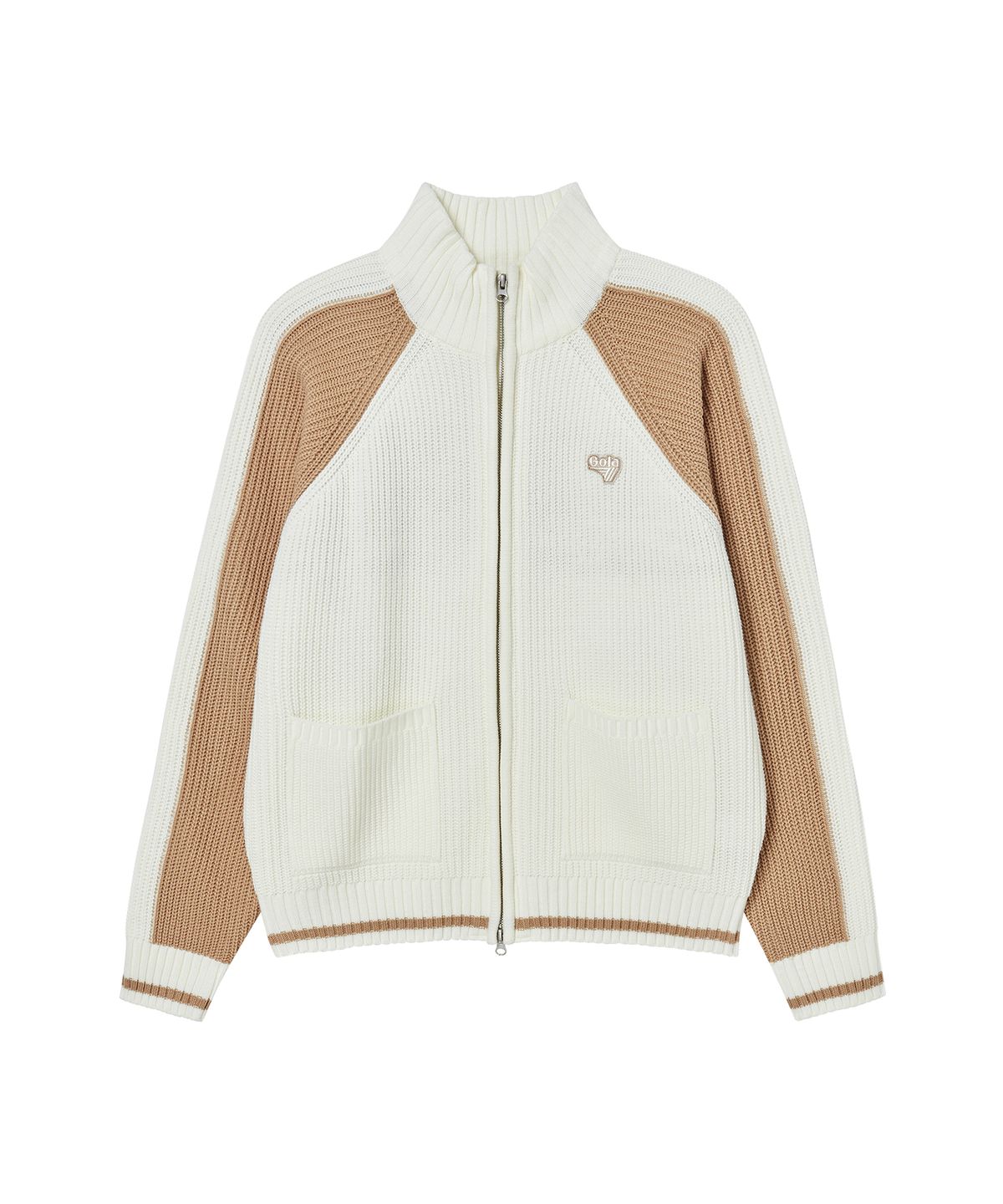 골라(GOLA) UNION JACK KNIT ZIP-UP [5 COLOR]