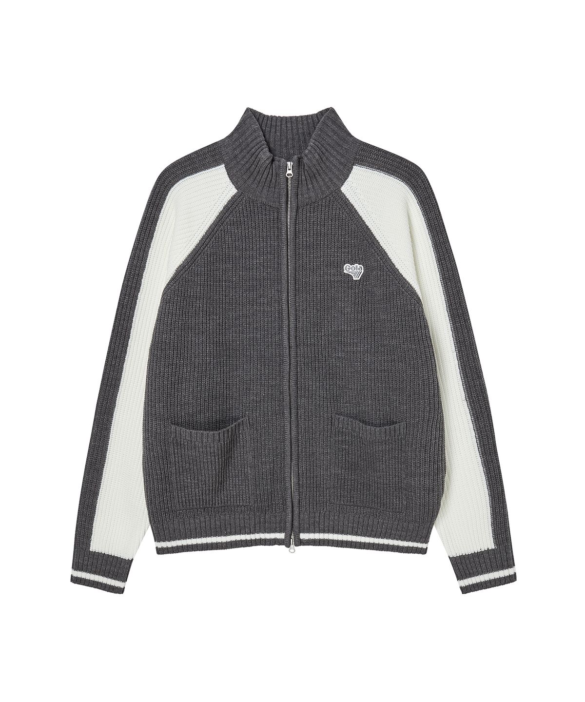 골라(GOLA) UNION JACK KNIT ZIP-UP [5 COLOR]