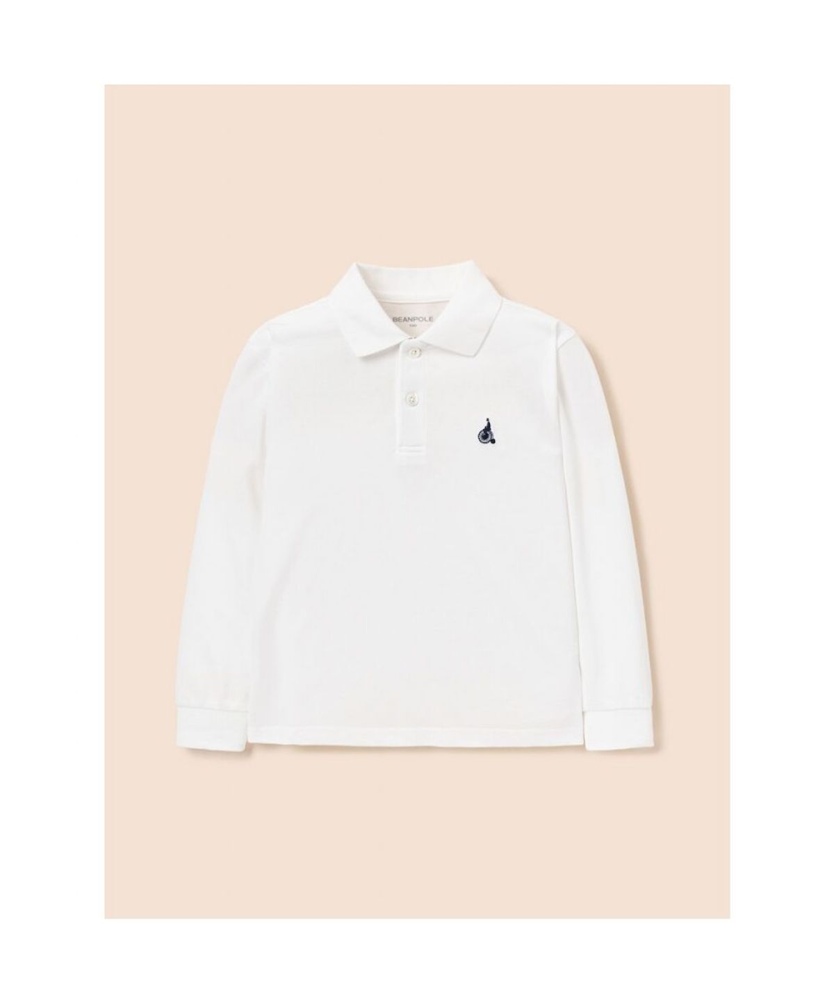 빈폴 키즈(BEANPOLE KIDS) [Essential] 피케 칼라 긴팔 티셔츠  아이보리 (BI5841UE30) (BI5841UE30)