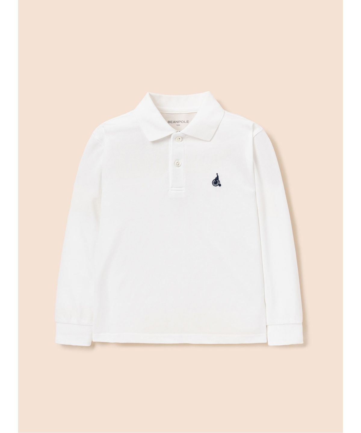 빈폴 키즈(BEANPOLE KIDS) [Essential] 피케 칼라 긴팔 티셔츠  아이보리 (BI5841UE30) (BI5841UE30)