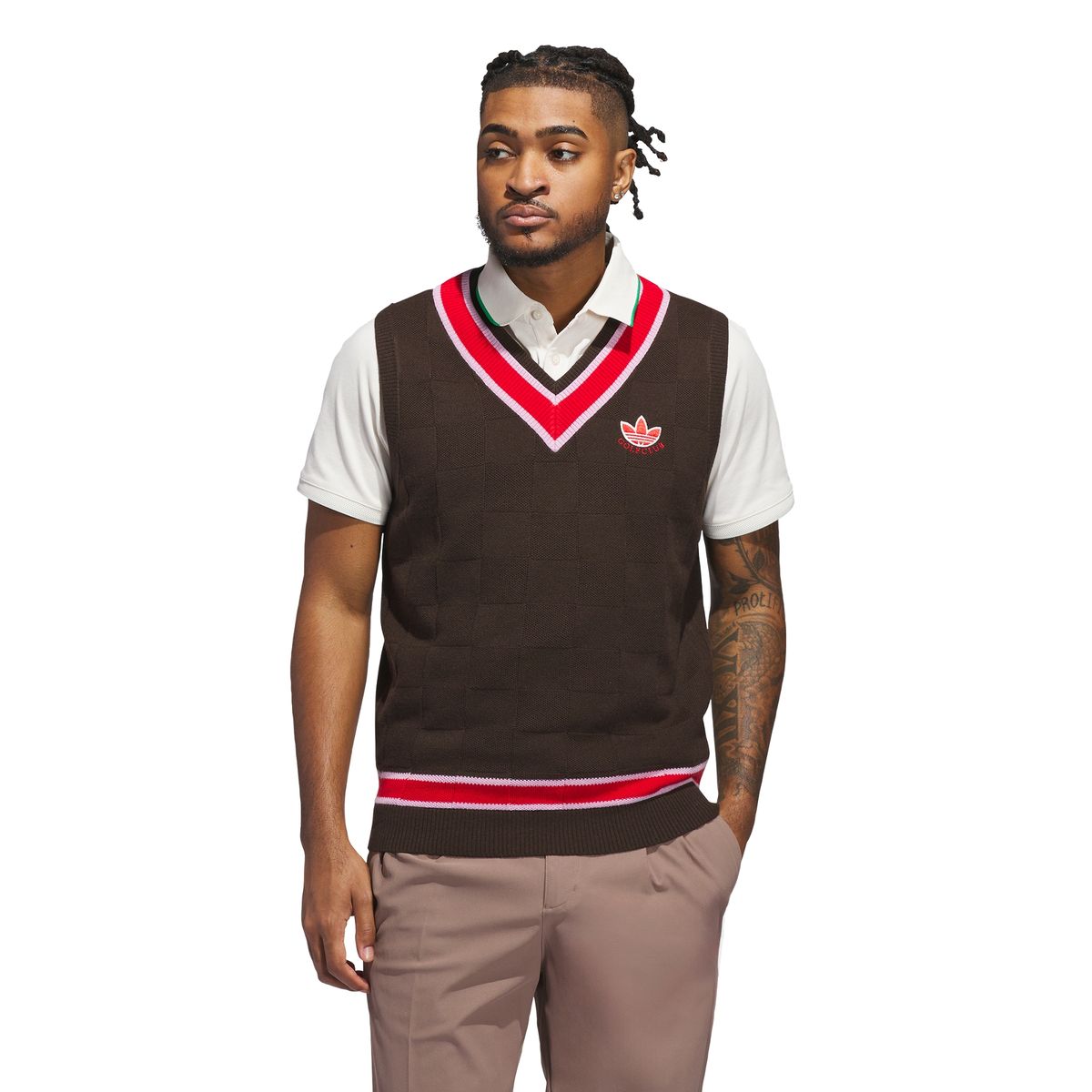 아디다스 골프(ADIDAS GOLF) 오리지널스 니트 베스트 JW9862