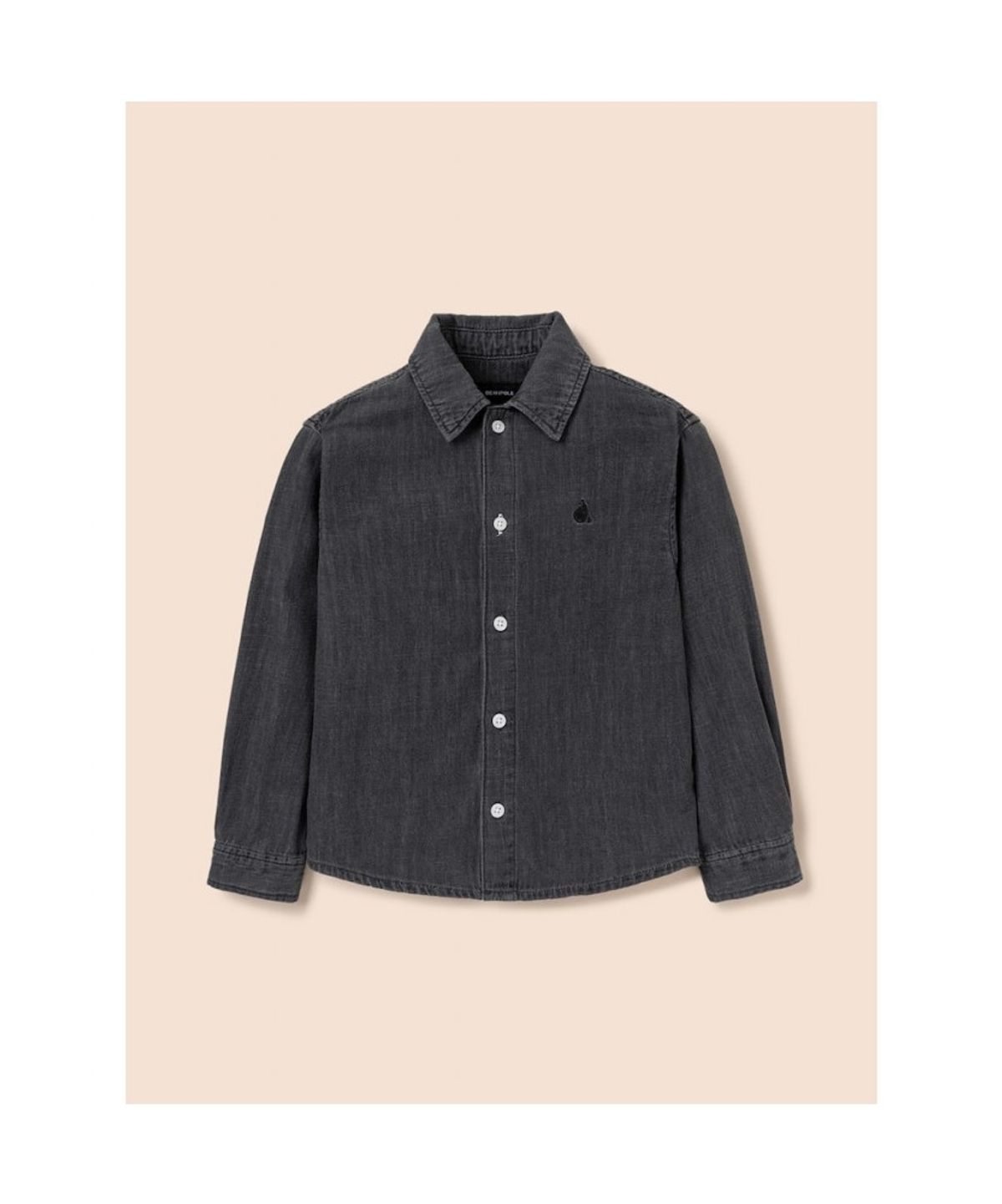 빈폴 키즈(BEANPOLE KIDS) [Essential] 데님 셔츠  그레이 (BI5864UE13) (BI5864UE13)