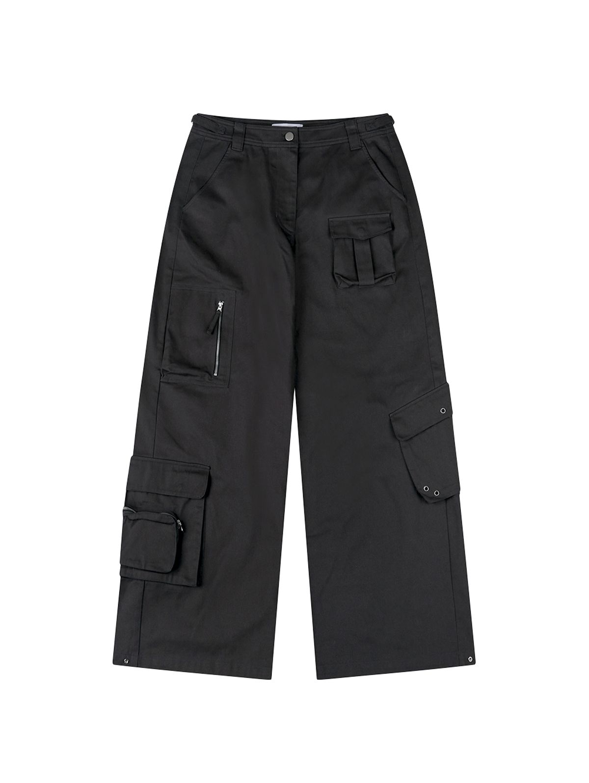 뚜오미오(TUOMIO) MULTI POCKET CARGO PANTS [CHARCOAL]