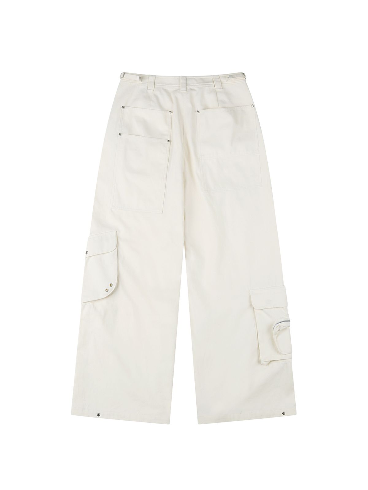 뚜오미오(TUOMIO) MULTI POCKET CARGO PANTS [CREAM]