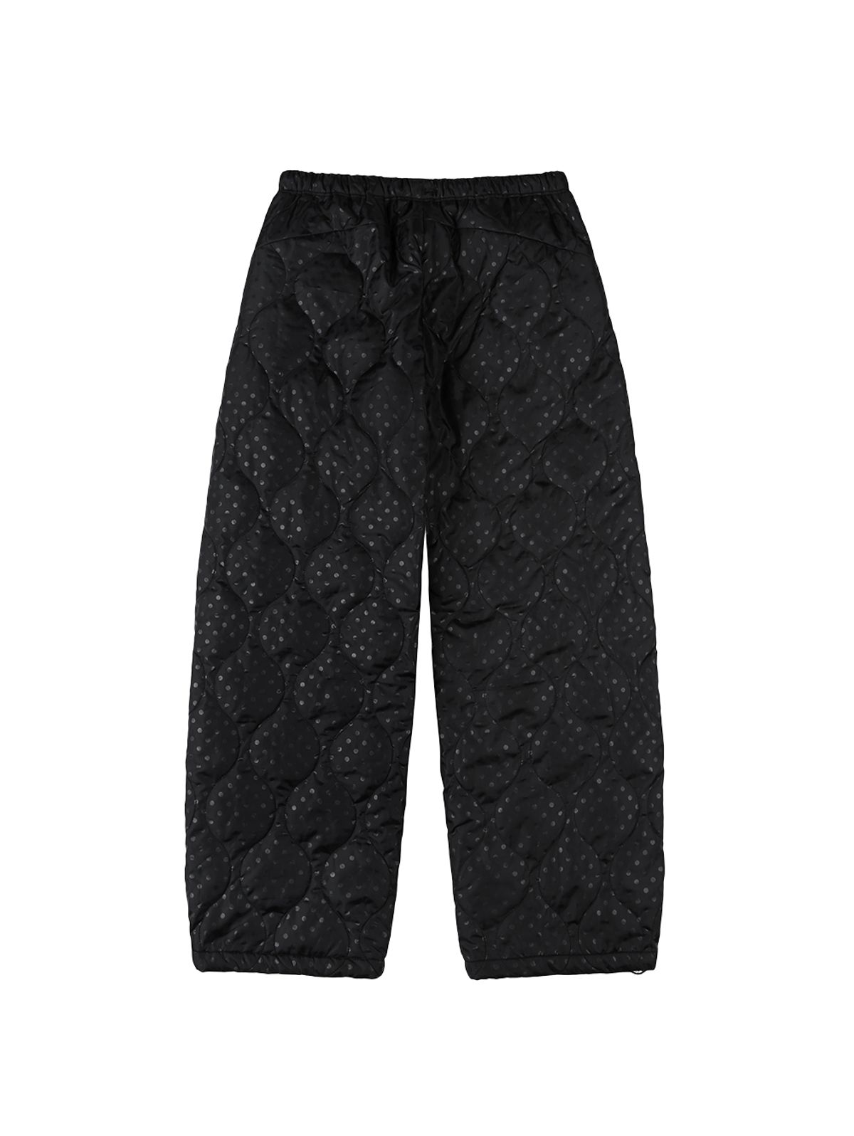 뚜오미오(TUOMIO) DOT QUILTED PANTS [BLACK]