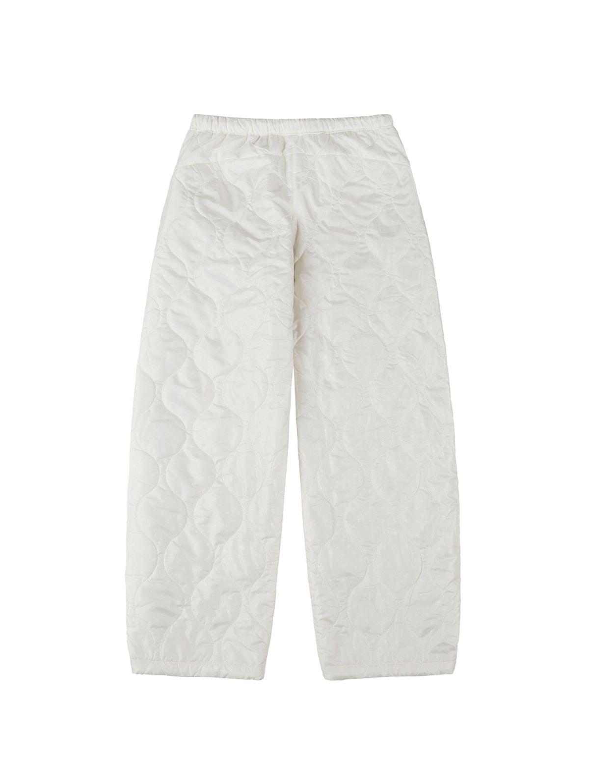 뚜오미오(TUOMIO) DOT QUILTED PANTS [CREAM]