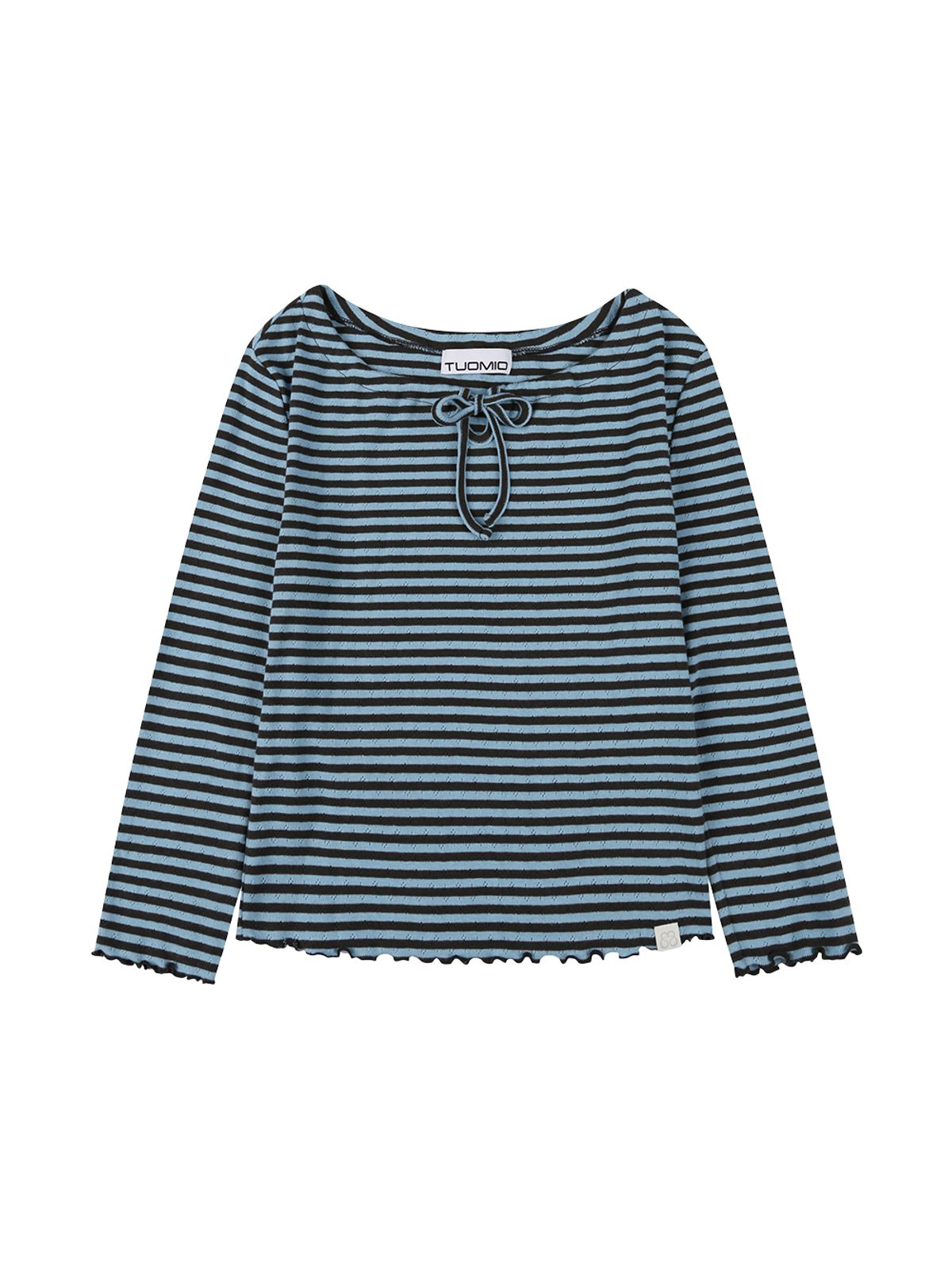 뚜오미오(TUOMIO) POINTELLE PAJAMA TOP [BABY BLUE]
