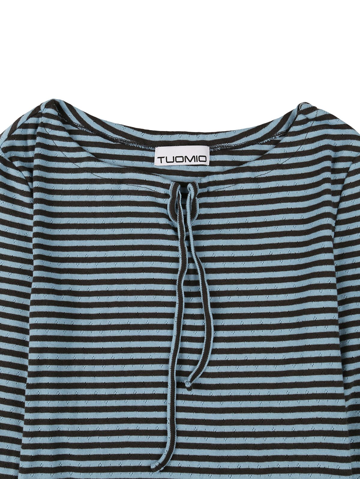 뚜오미오(TUOMIO) POINTELLE PAJAMA TOP [BABY BLUE]