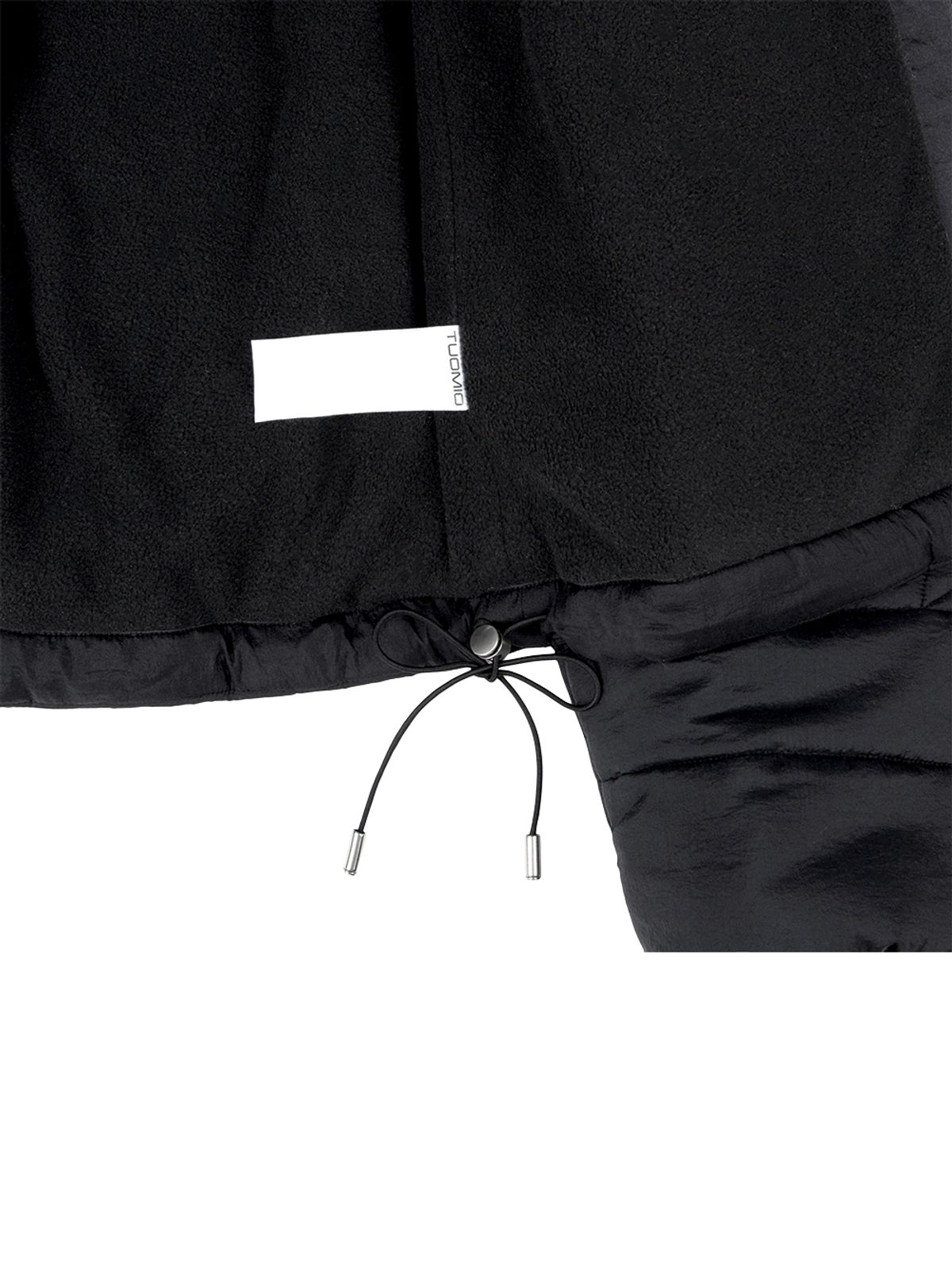 뚜오미오(TUOMIO) STAR PADDED JACKET [BLACK]