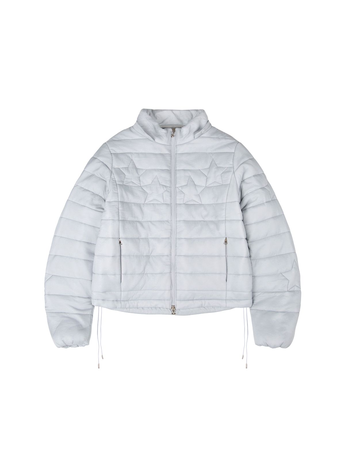 뚜오미오(TUOMIO) STAR PADDED JACKET [LIGHT GREY]