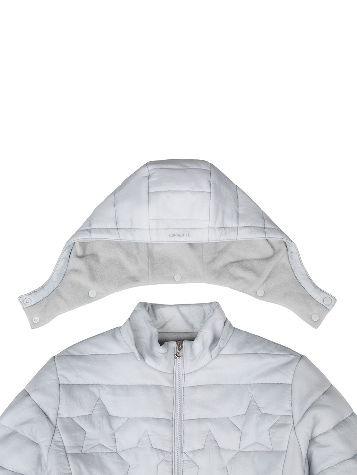 뚜오미오(TUOMIO) STAR PADDED JACKET [LIGHT GREY]
