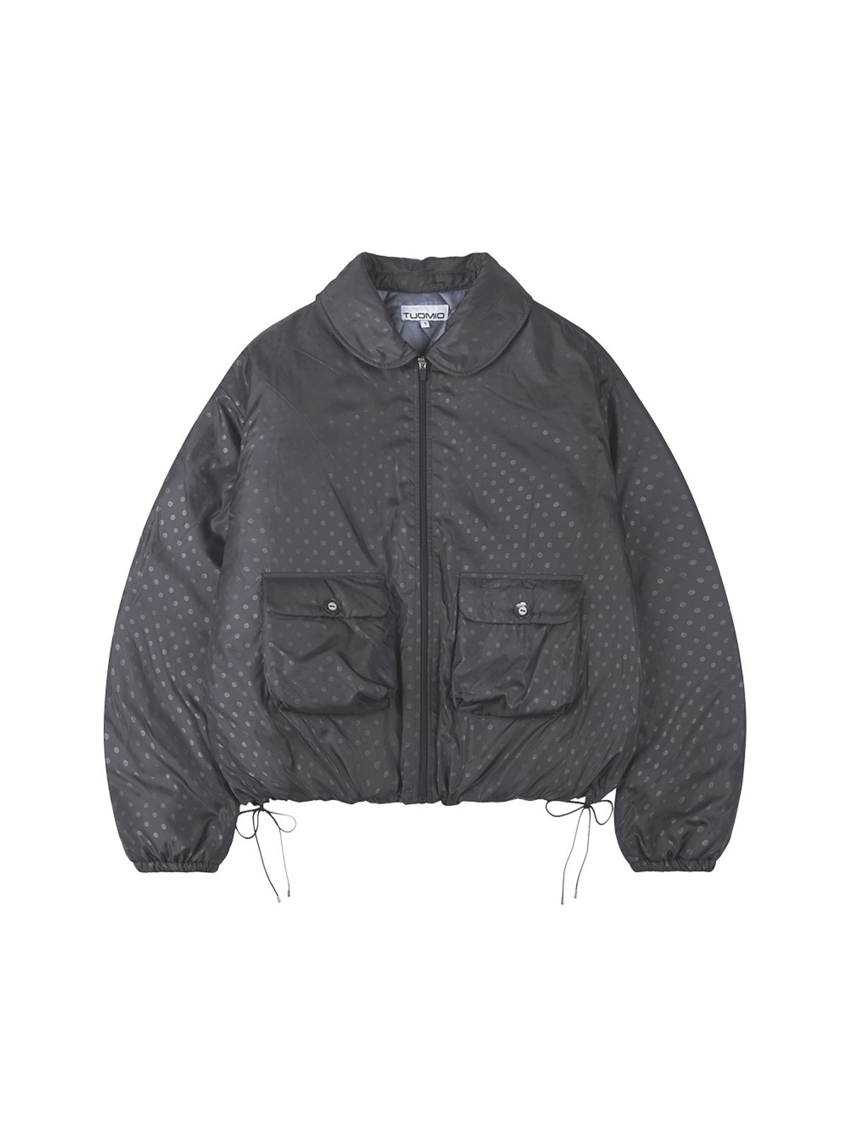 뚜오미오(TUOMIO) DOT BALLOON JUMPER [CHARCOAL]