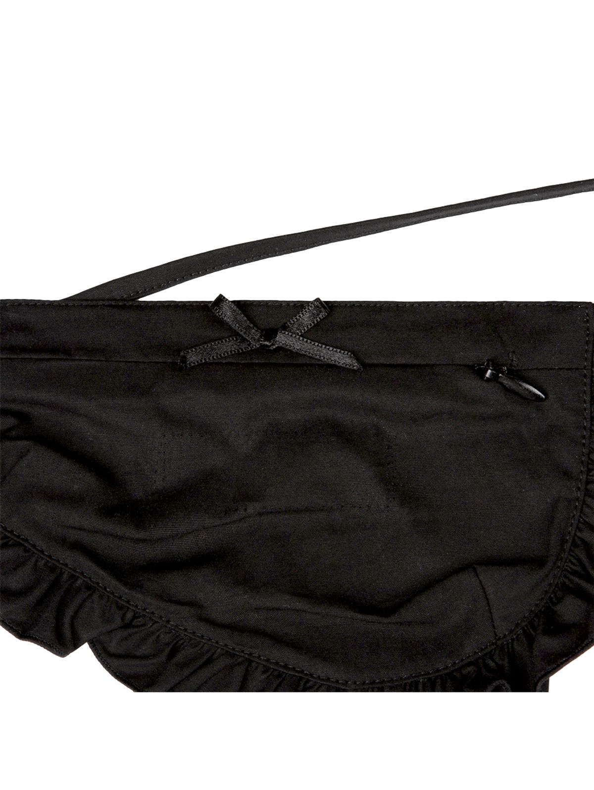 뚜오미오(TUOMIO) STRAPPY COIN BAG [BLACK]