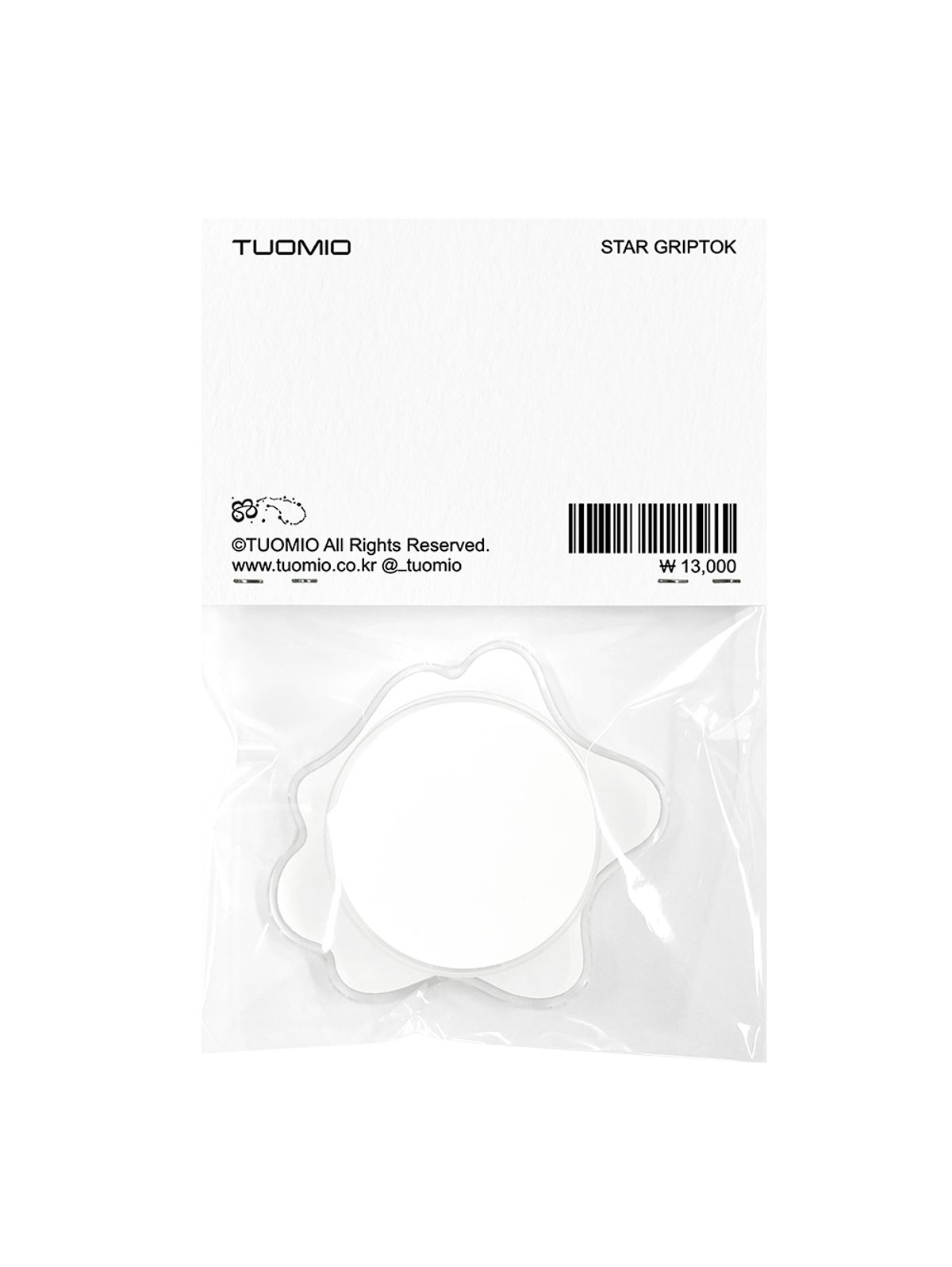 뚜오미오(TUOMIO) STAR GRIPTOK [WHITE]