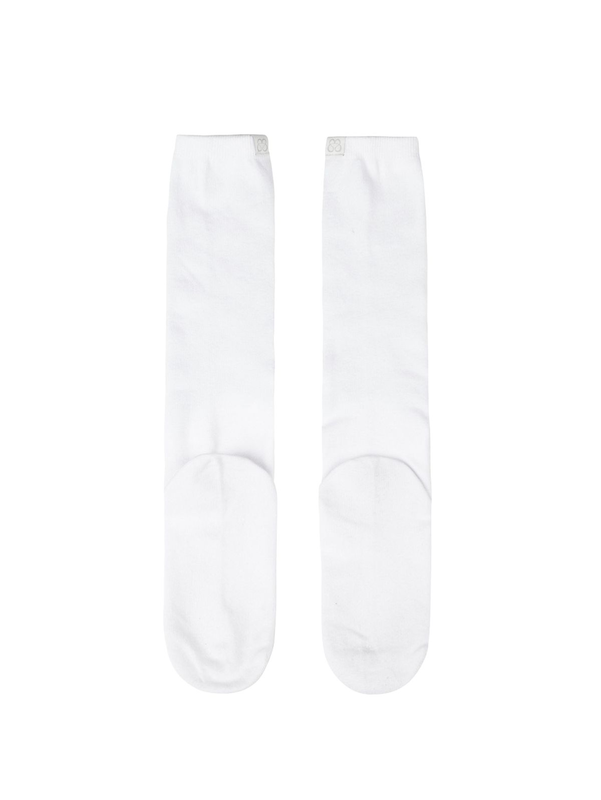 뚜오미오(TUOMIO) RIBBON GRAPHIC KNEE SOCKS [WHITE]