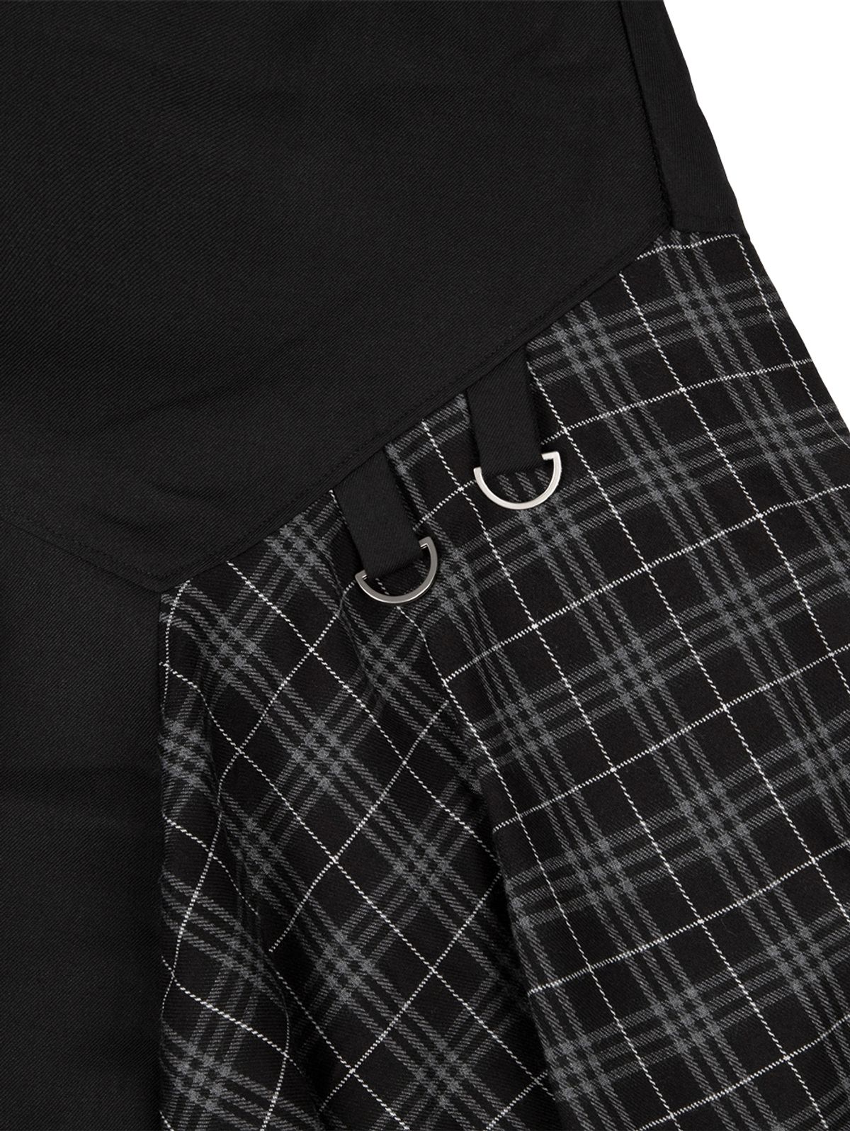 뚜오미오(TUOMIO) LAYERED ASYMMETRIC SKIRT [BLACK]