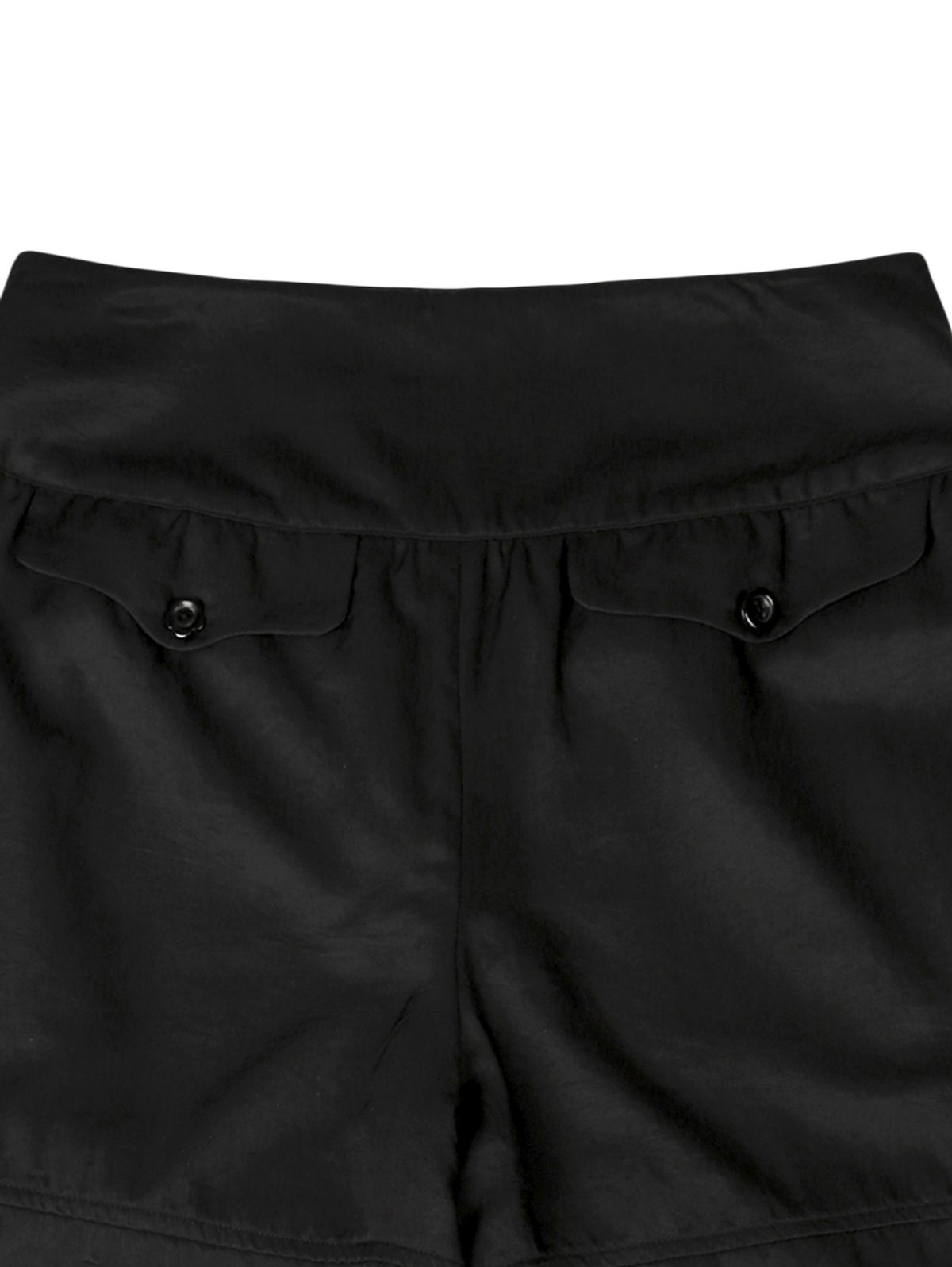 뚜오미오(TUOMIO) RIBBON MIDI PANTS [BLACK]