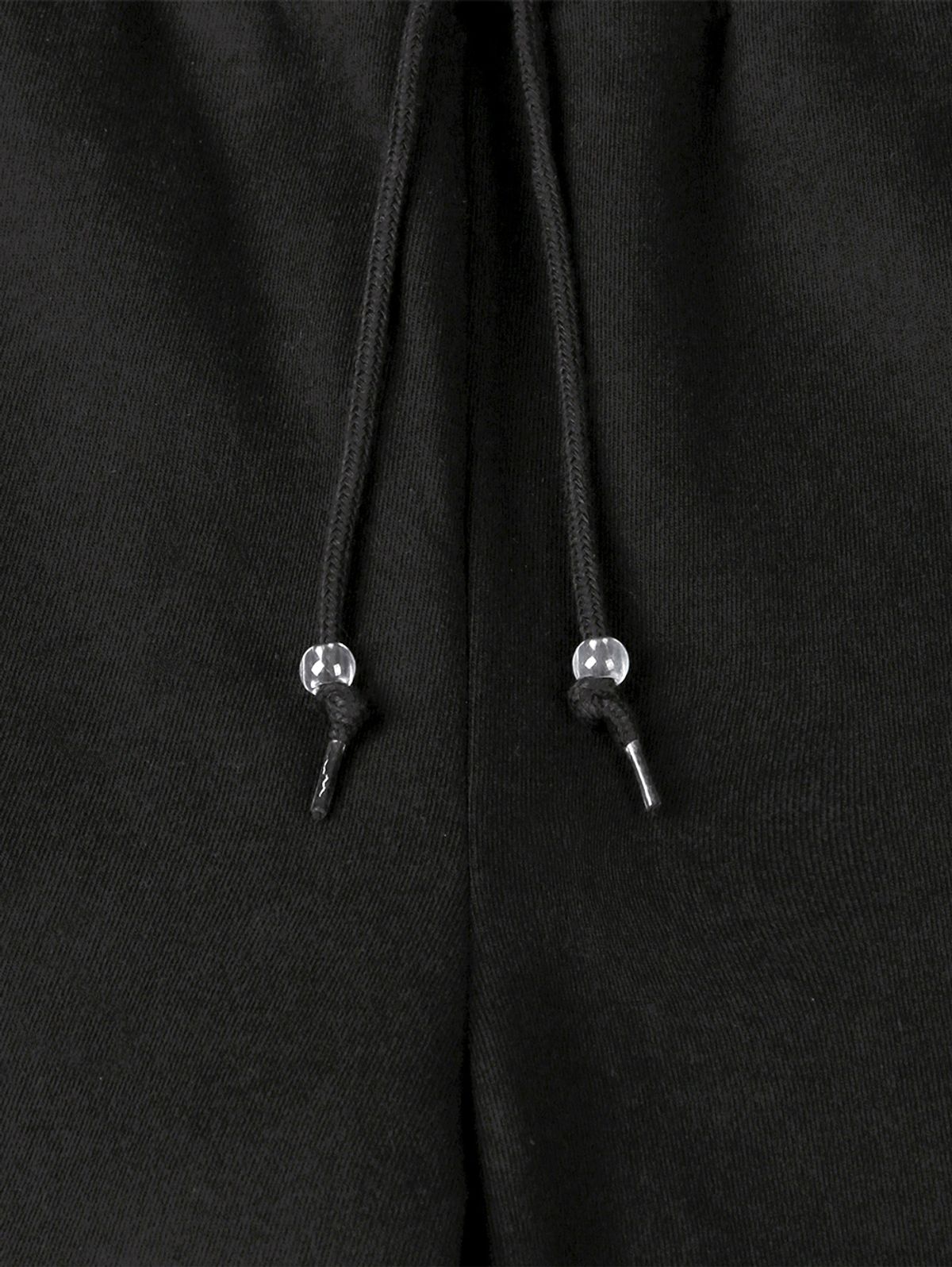 뚜오미오(TUOMIO) DOUBLE LAYERED SWEATPANTS [BLACK]