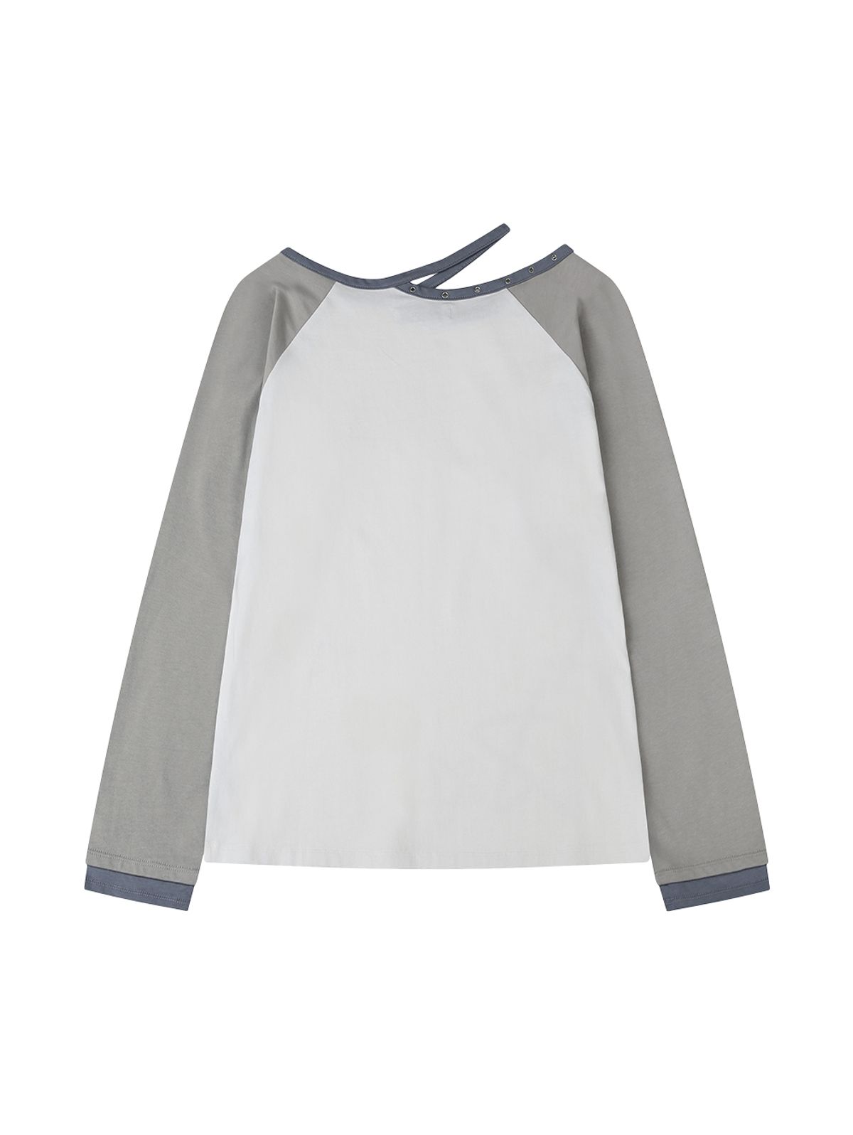 뚜오미오(TUOMIO) CUT-OUT STAR LONG SLEEVES [WHITE]