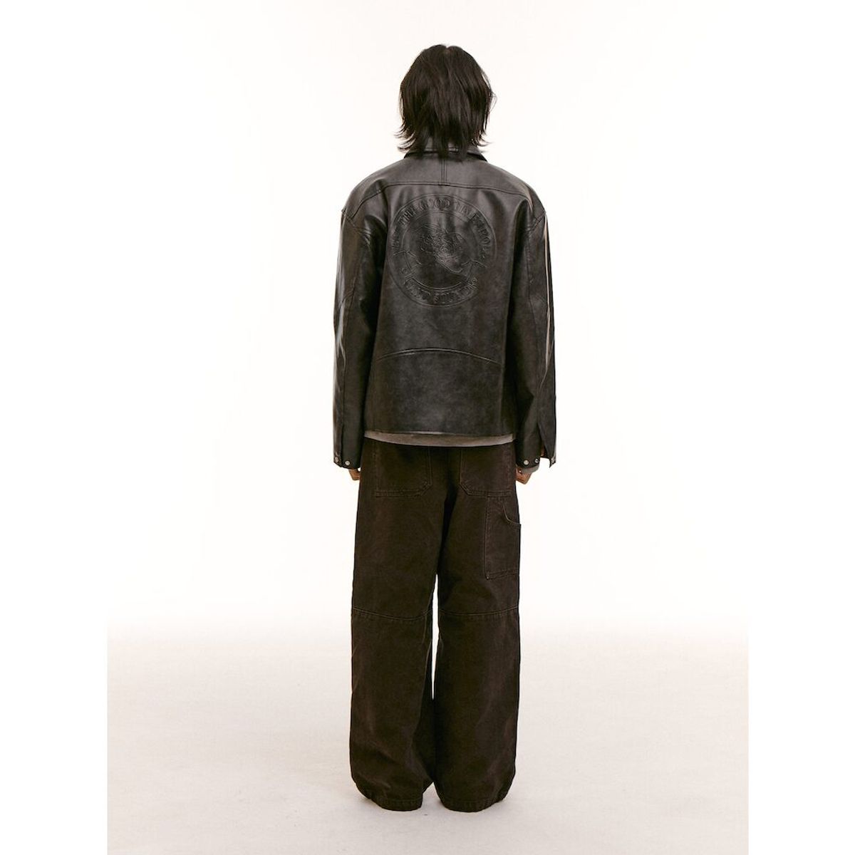 샌드 사운드(SAND SOUND) (UNISEX) 워싱 카치온 밴딩 벌룬 팬츠  브라운