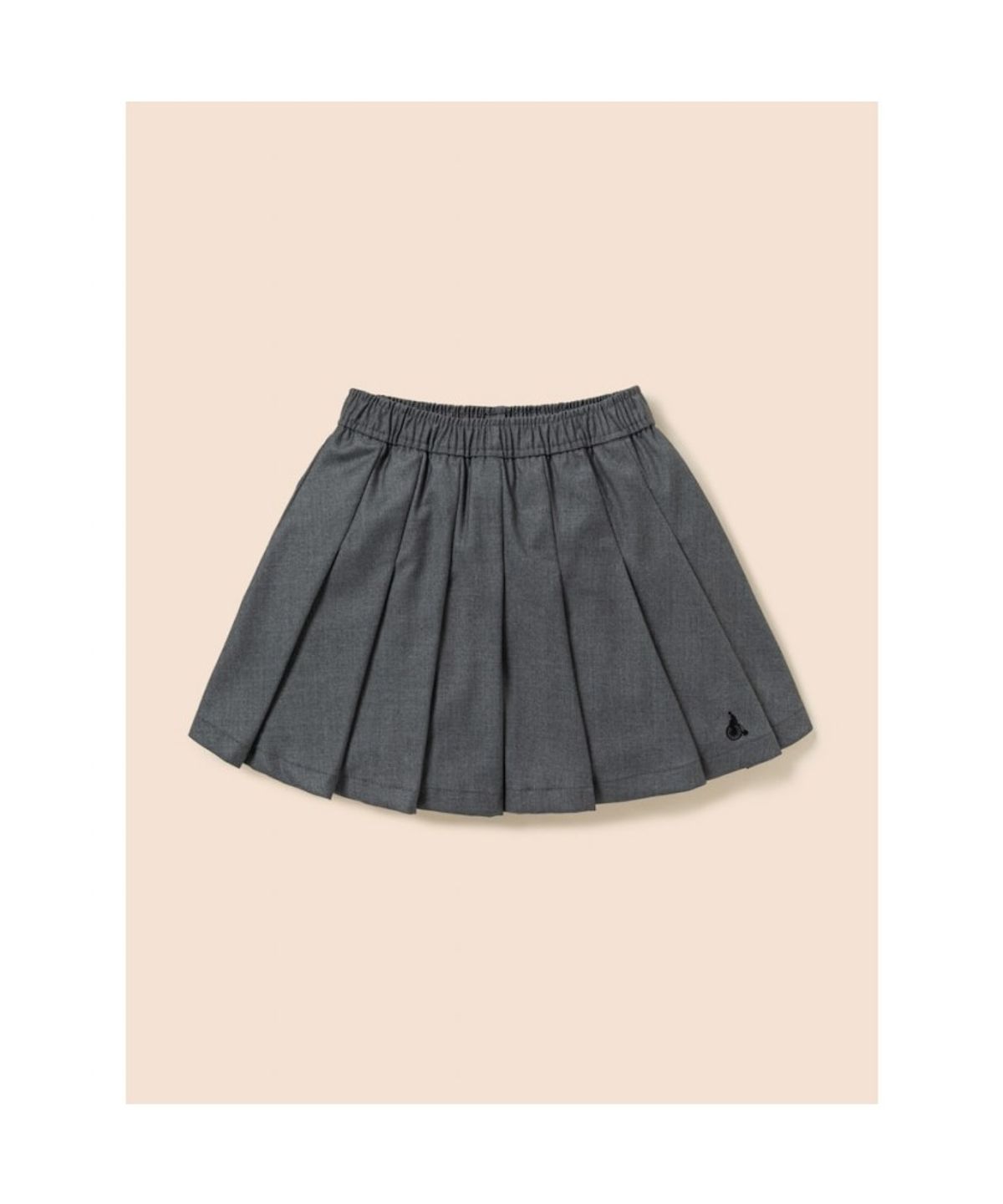 빈폴 키즈(BEANPOLE KIDS) 플리츠 우븐 스커트  라이트 그레이 (BI5827G032)