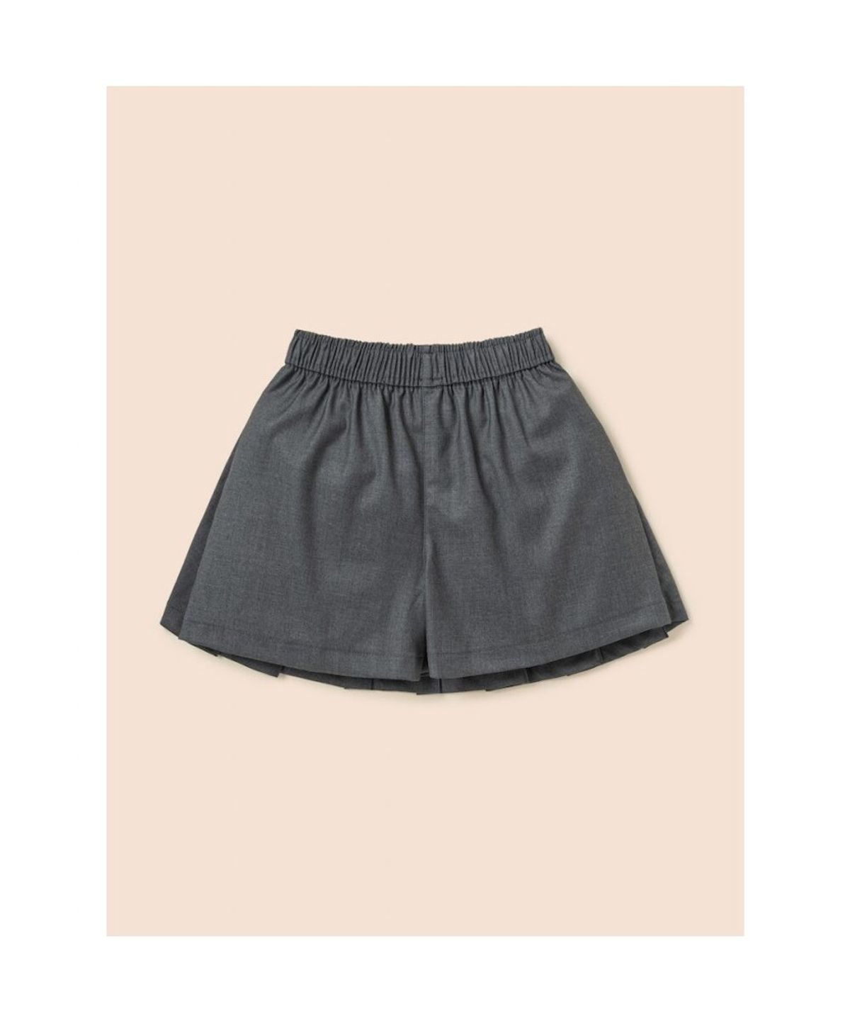 빈폴 키즈(BEANPOLE KIDS) 플리츠 우븐 스커트  라이트 그레이 (BI5827G032)