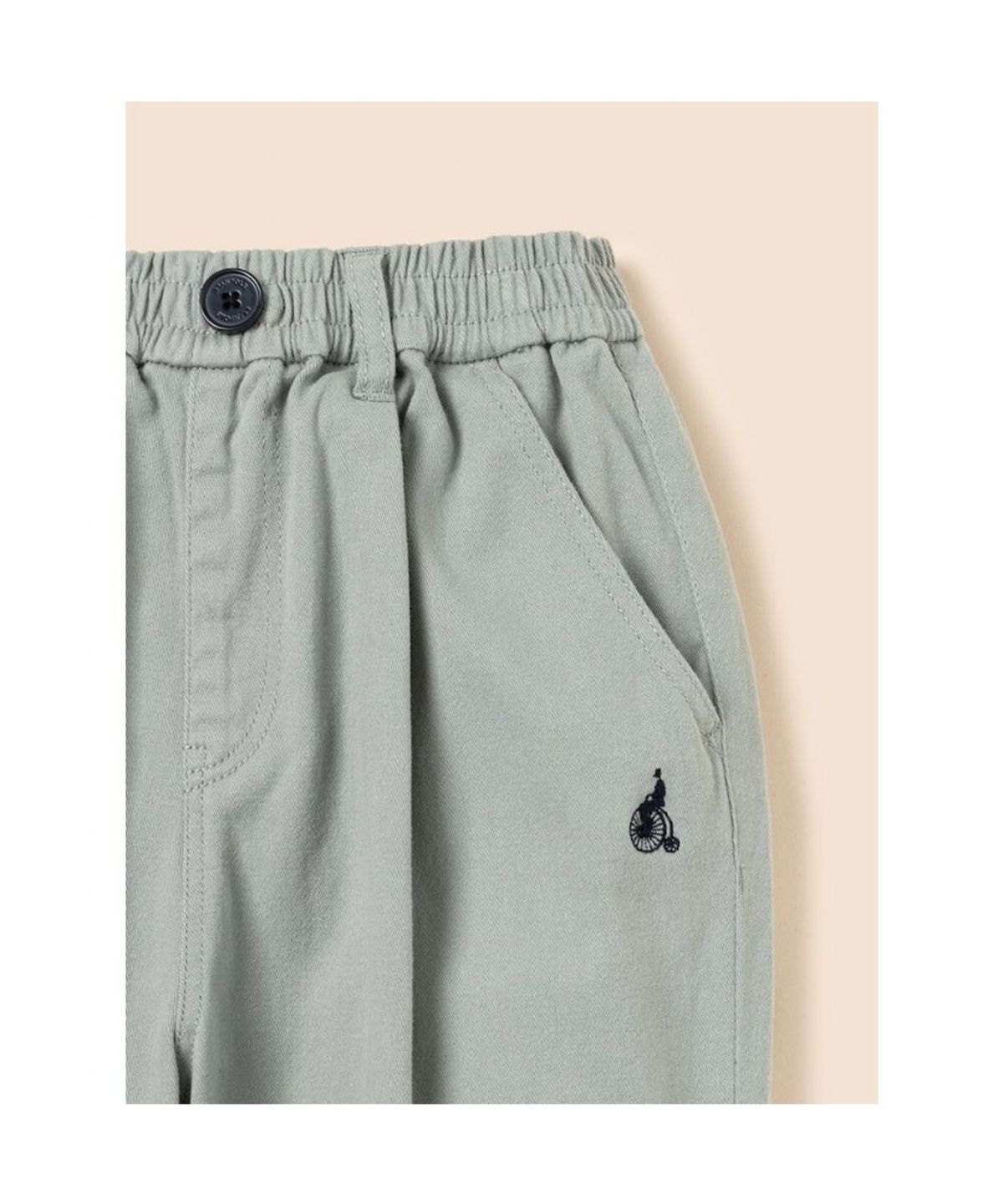 빈폴 키즈(BEANPOLE KIDS) [Essential] 원턱 치노 팬츠  라이트 그린 (BI5821UE1L) (BI5821UE1L) (BI5821UE1L)