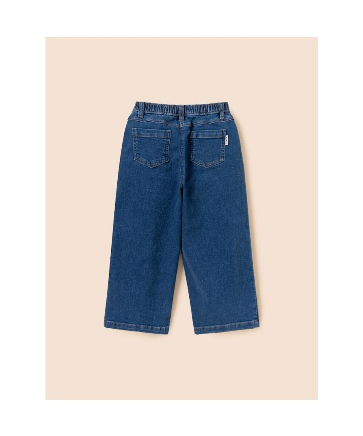 빈폴 키즈(BEANPOLE KIDS) [DENIM] 여아 세미 와이드 데님 팬츠  블루 (BI5821G01P) (BI5821G01P) (BI5821G01P)