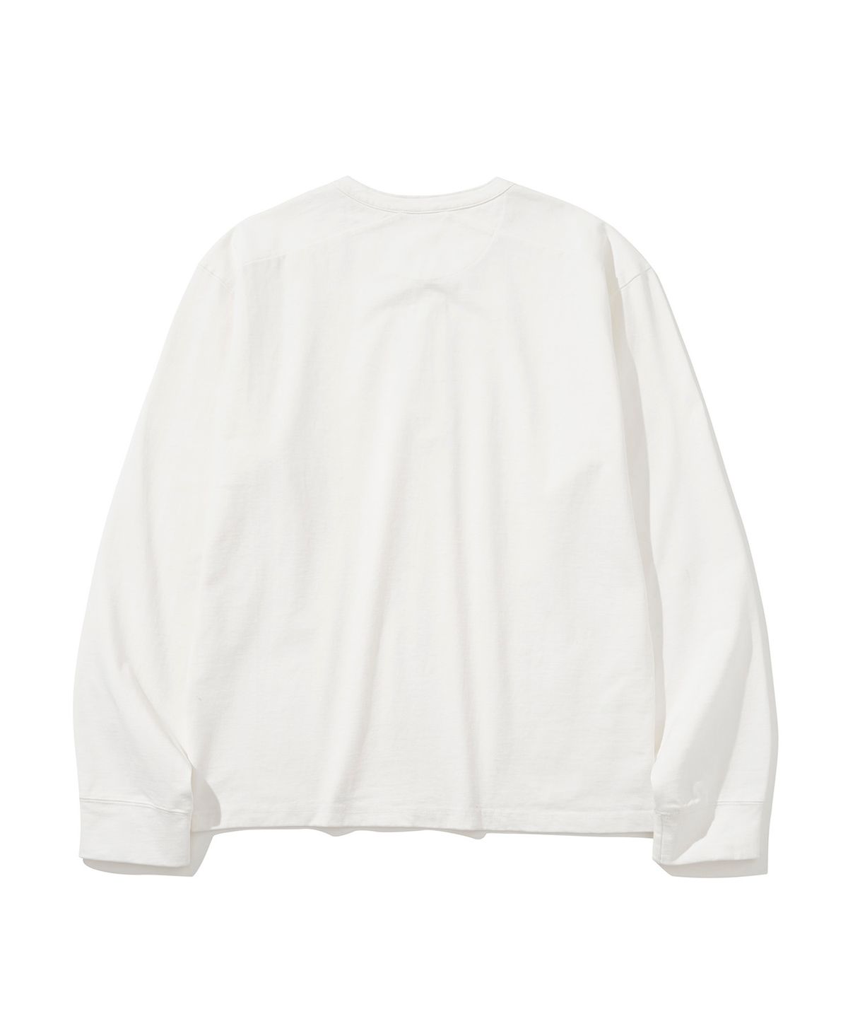시도(SIIIIDO) ARMOR GOAT HENRYNECK LONGSLEEVE(WHITE)